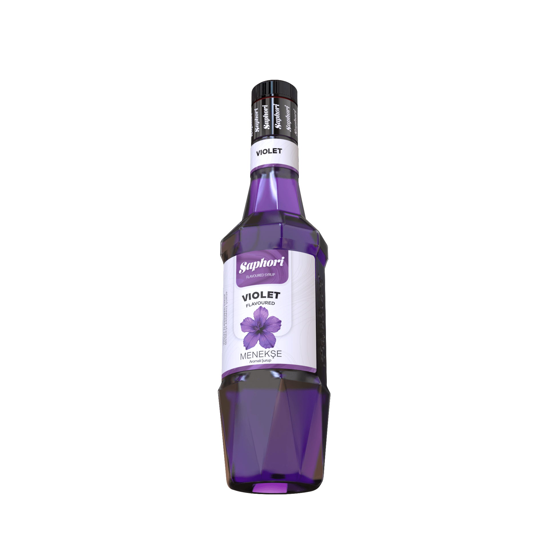 Saphori Violet Flavored Cocktail Syrup