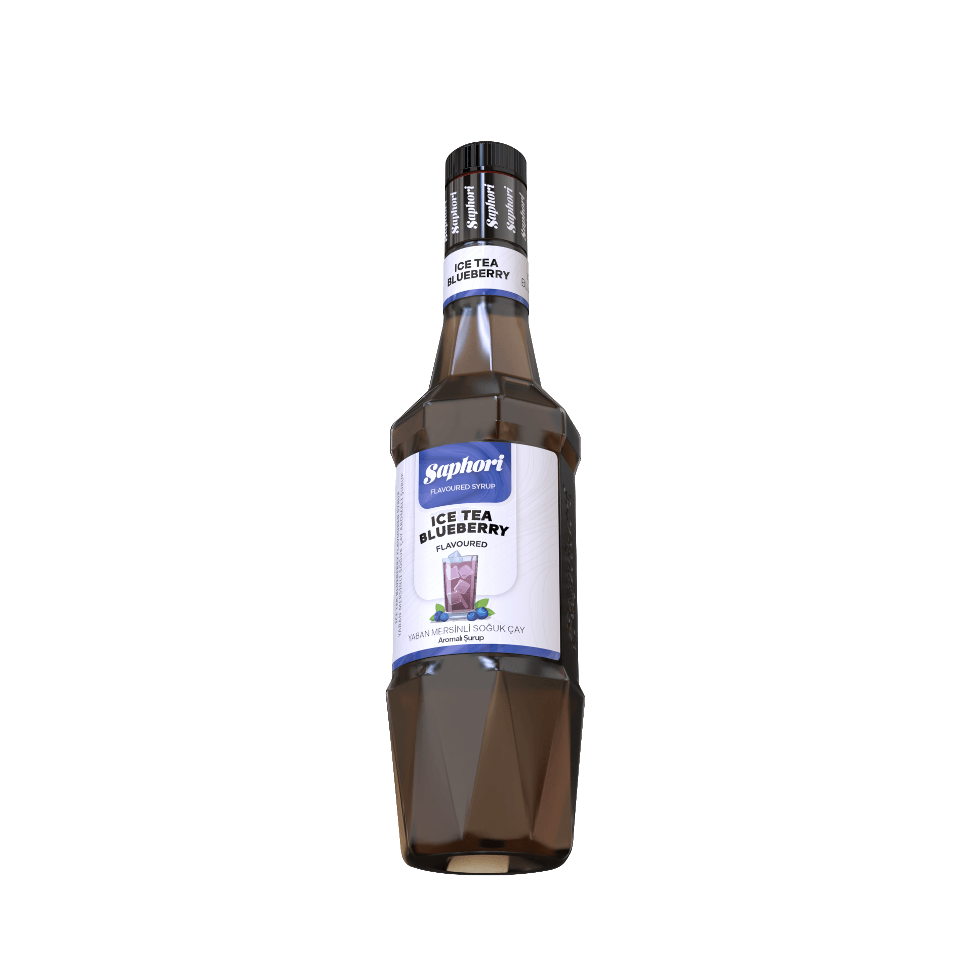 Saphori Ice Tea Yabanmersini Aromalı Kokteyl Şurubu 700 ML