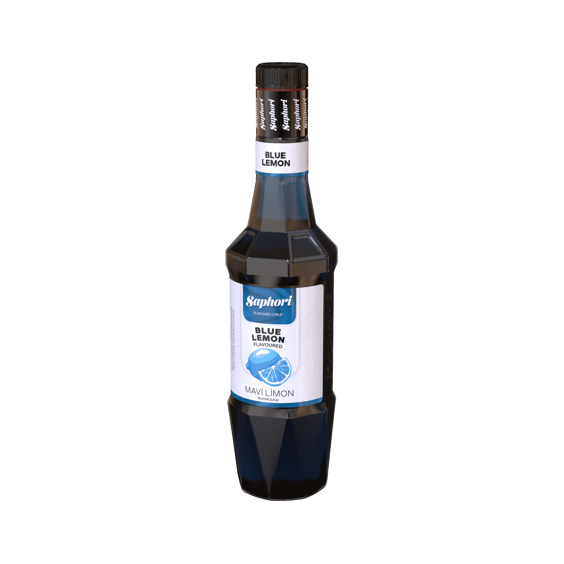 Saphori Mavi Limon Aromalı Kokteyl Şurubu 700 ML