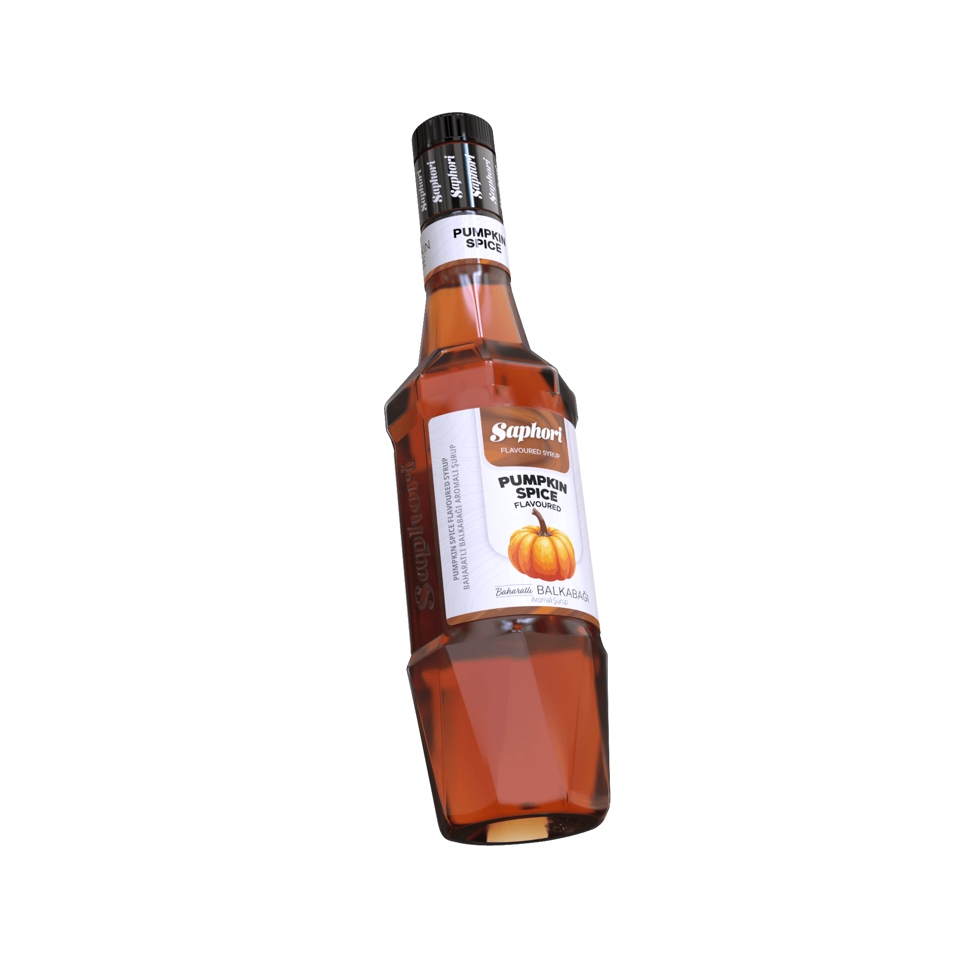 Saphori Baharatlı Balkabağı (Spice Pumpkin) Aromalı Kokteyl Şurubu 700 ML