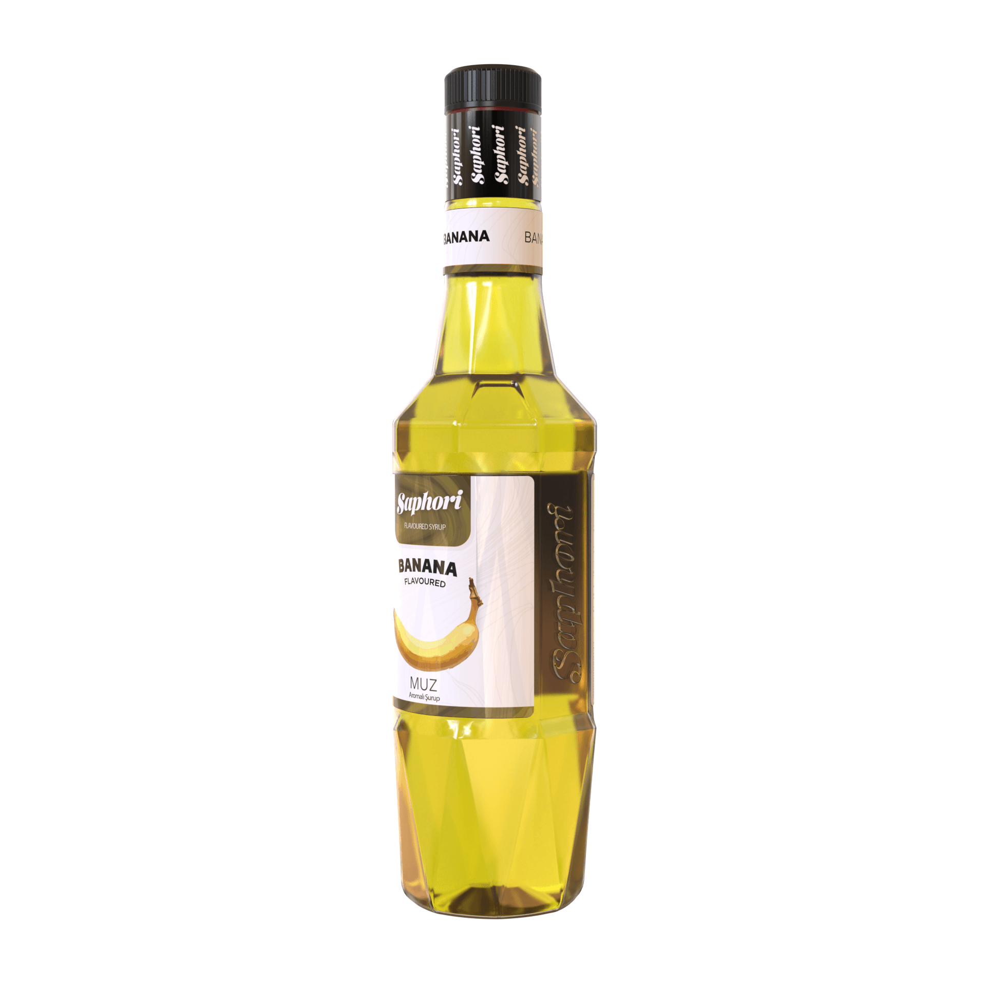 Saphori Muz Aromalı Kokteyl Şurubu 700 ML