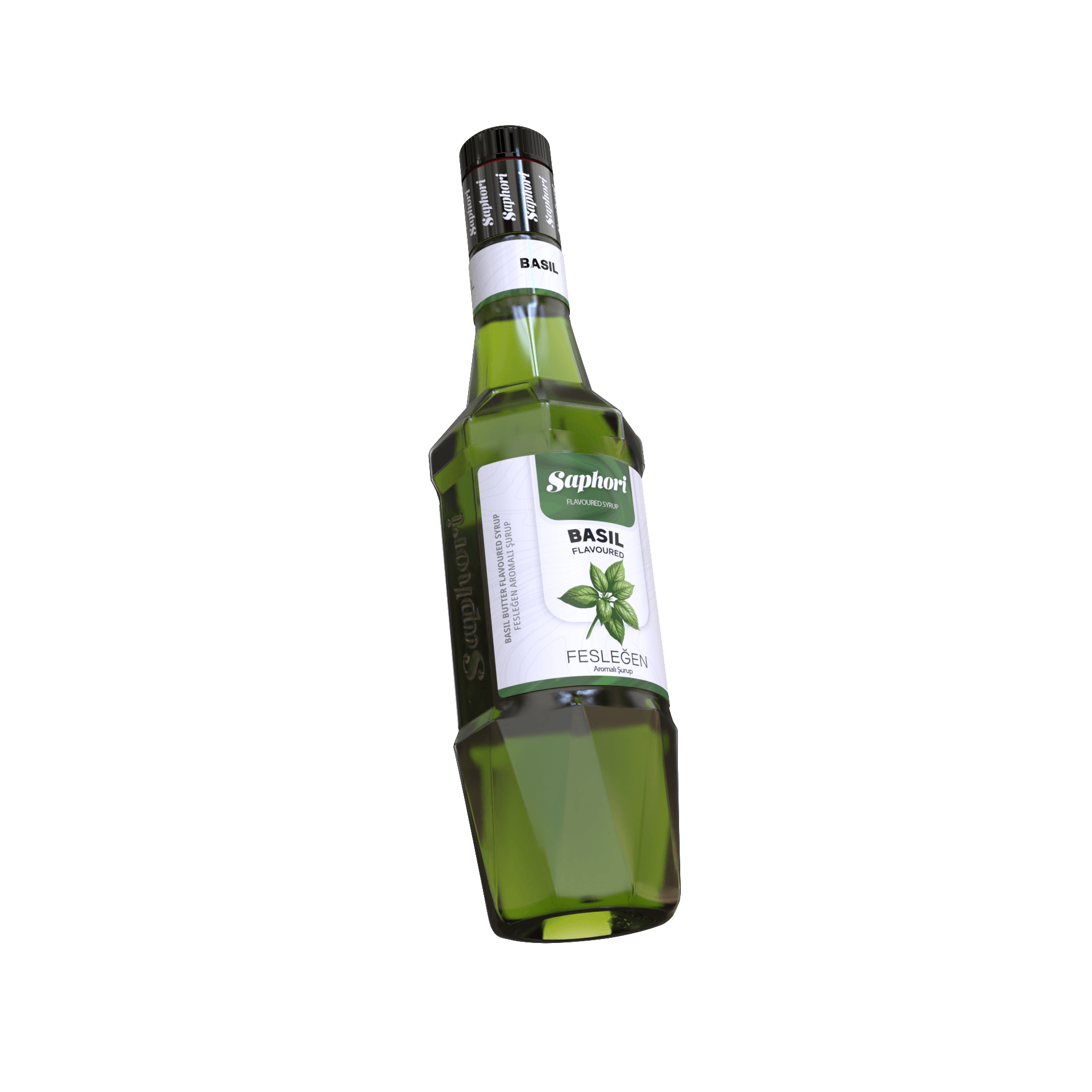 Saphori Basil Flavored Cocktail Syrup