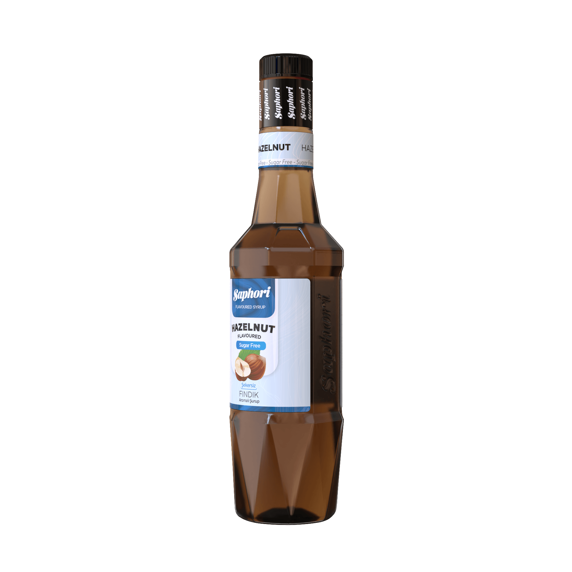 Saphori Şekersiz Fındık Aromalı Kokteyl Şurubu 700 ML