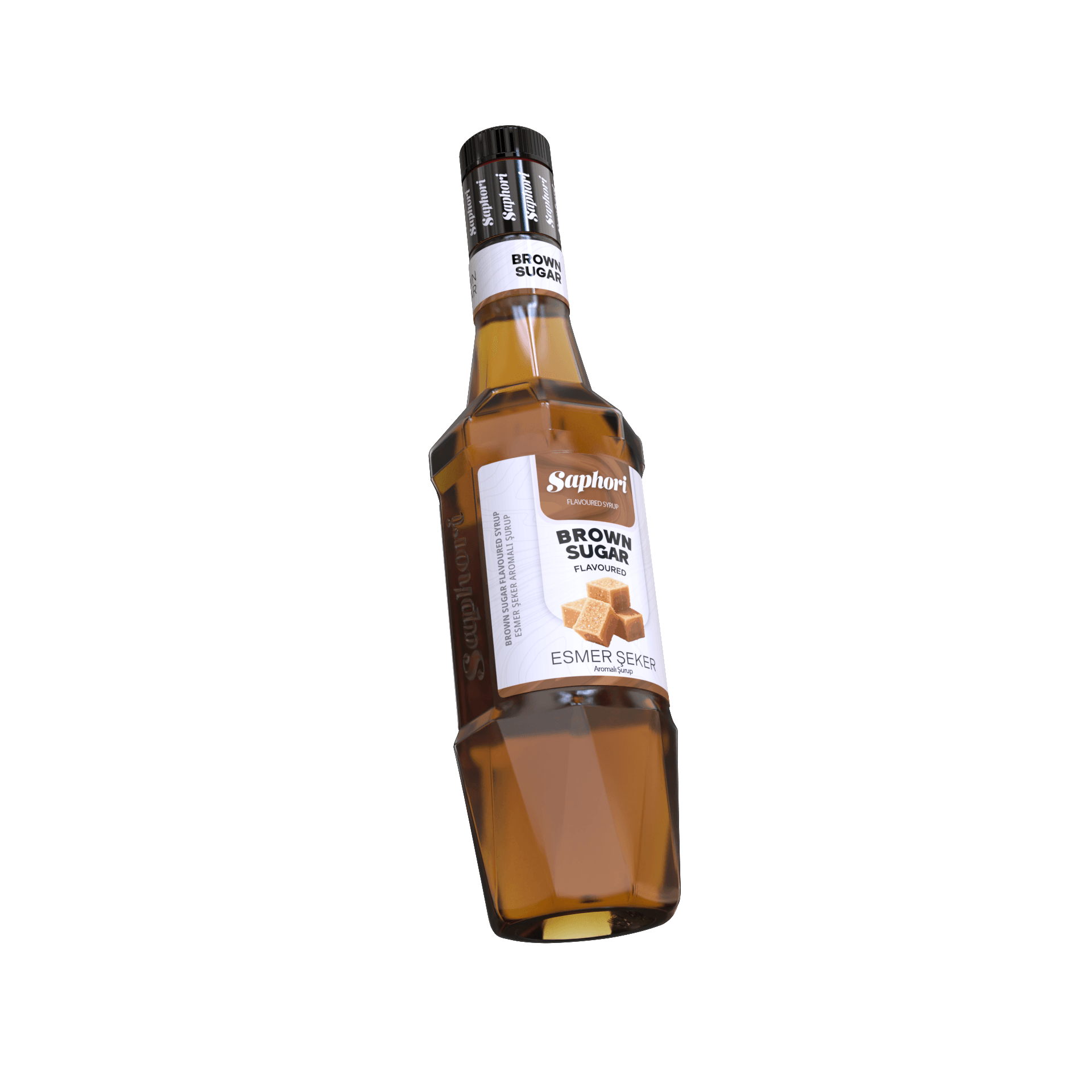 Saphori Esmer Şeker Aromalı Kokteyl Şurubu 700 ML