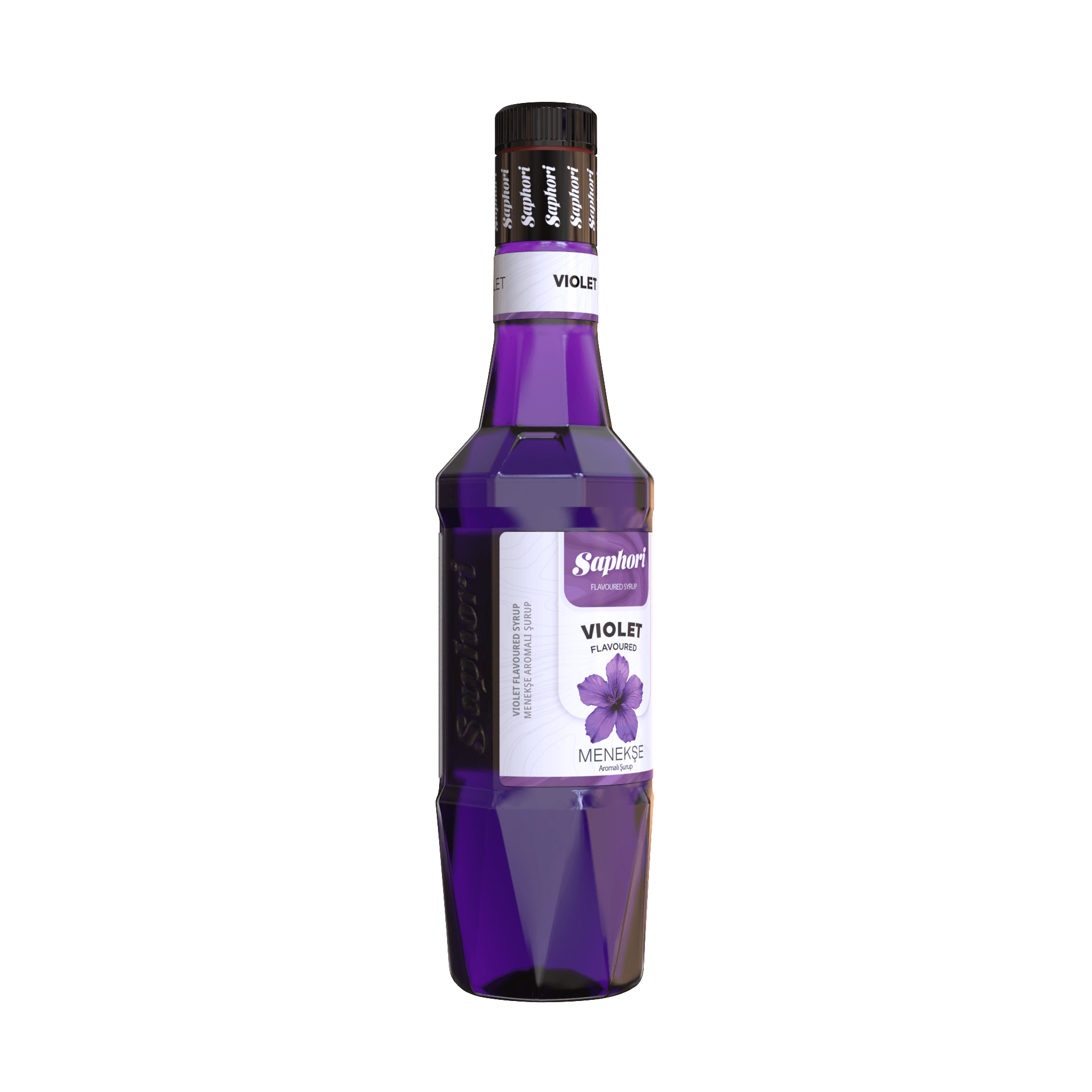 Saphori Violet Flavored Cocktail Syrup