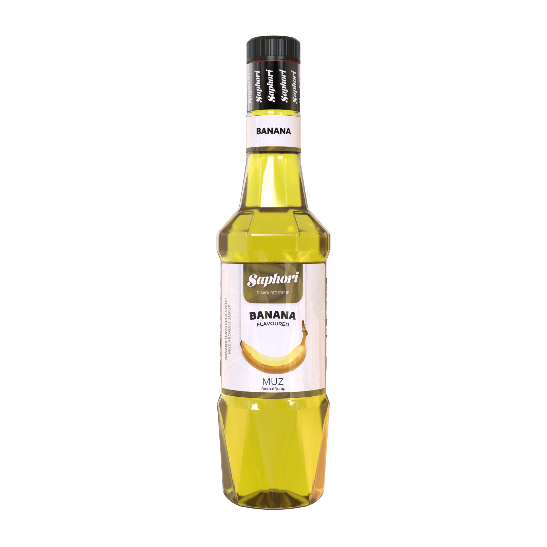 Saphori Muz Aromalı Kokteyl Şurubu 700 ML