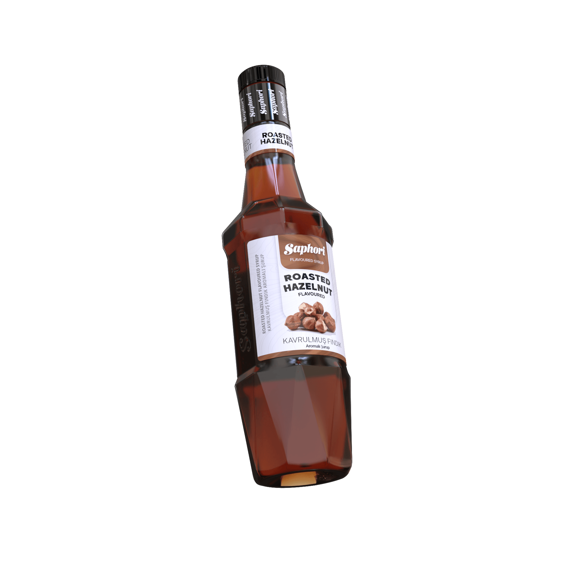 Saphori Kavrulmuş Fındık Aromalı Kokteyl Şurubu 700 ML