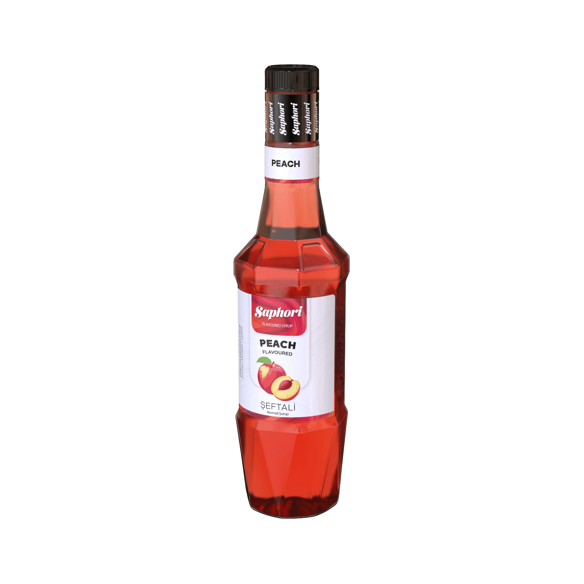 Saphori Şeftali Aromalı Kokteyl Şurubu 700 ML