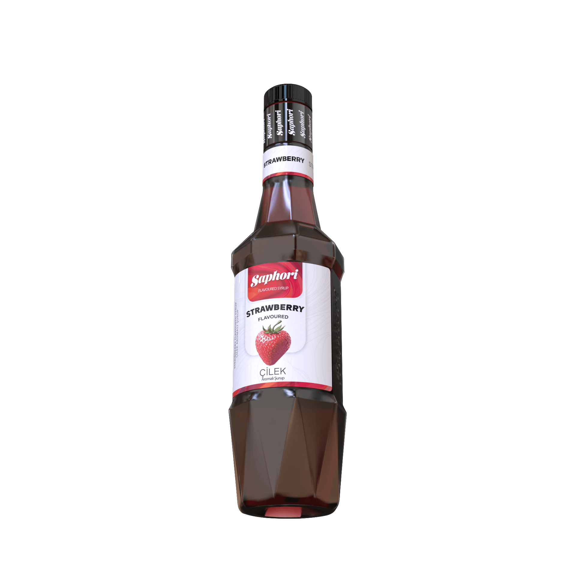 Saphori Çilek Aromalı Kokteyl Şurubu 700 ML