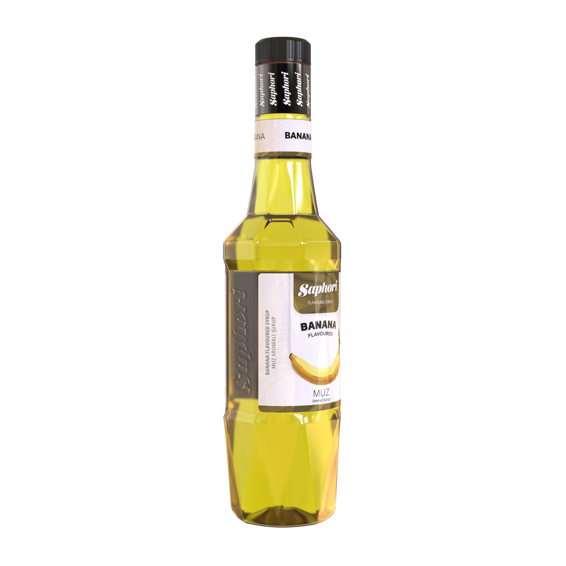 Saphori Muz Aromalı Kokteyl Şurubu 700 ML