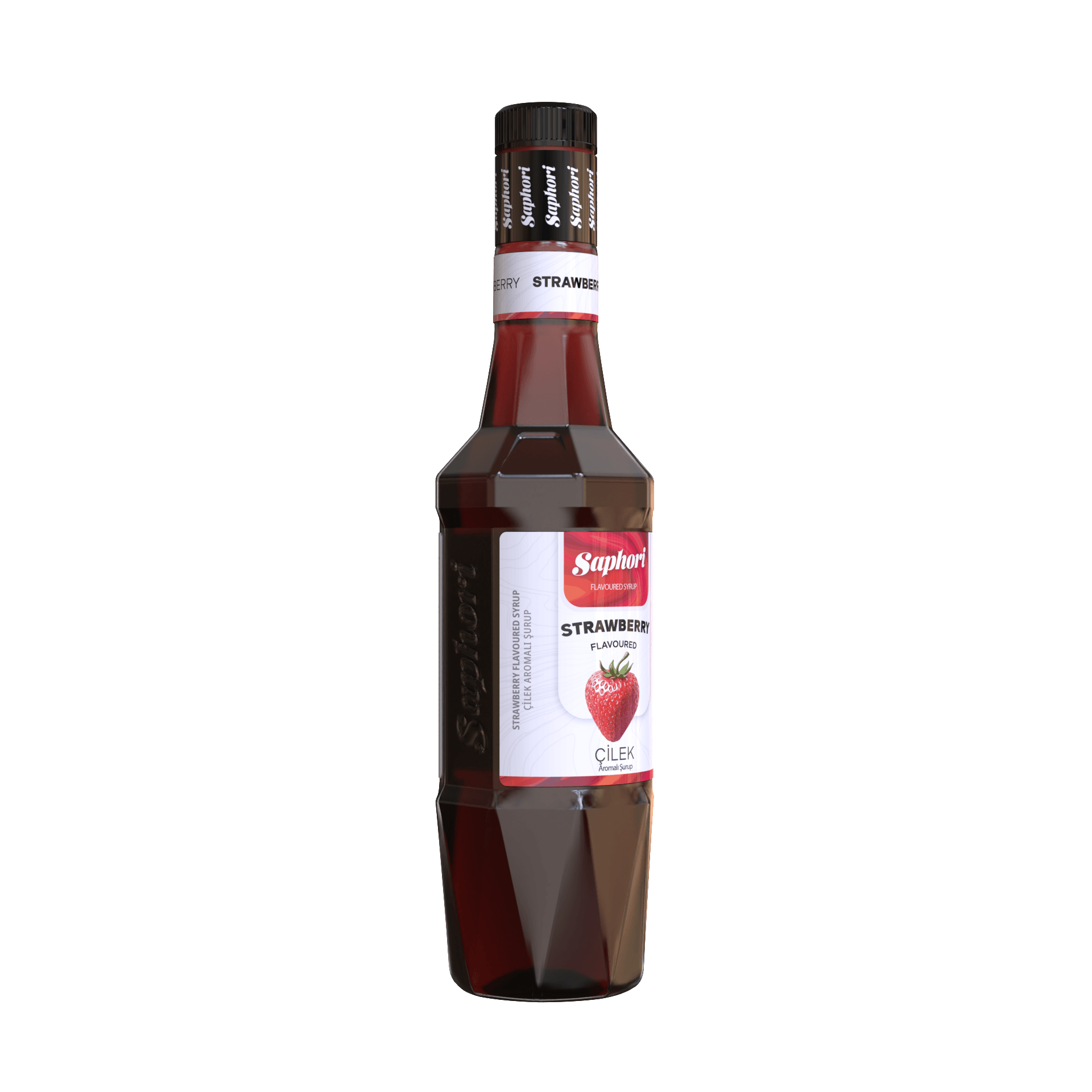 Saphori Strawberry Flavored Cocktail Syrup
