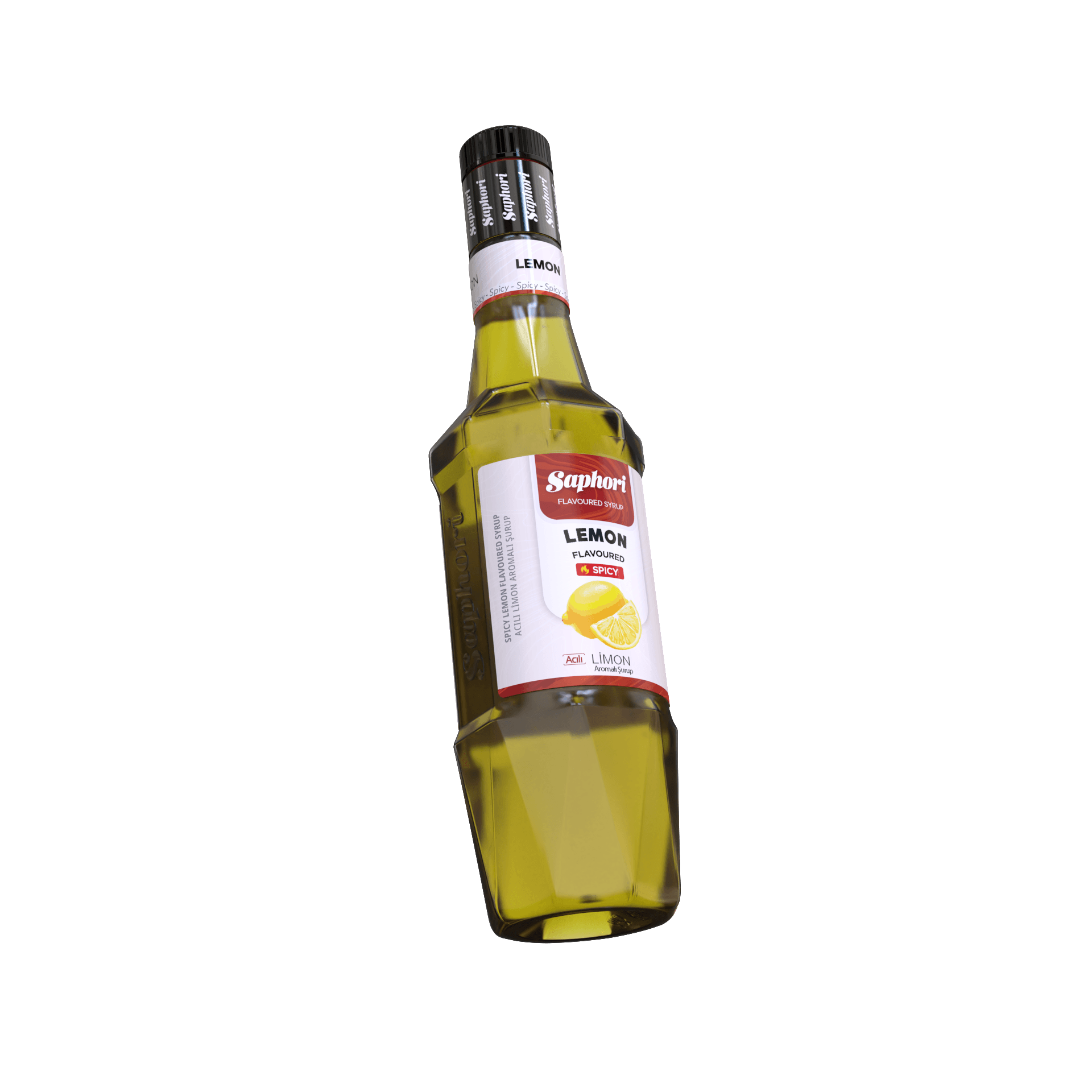 Saphori Acılı Limon Aromalı Kokteyl Şurubu 700 ML