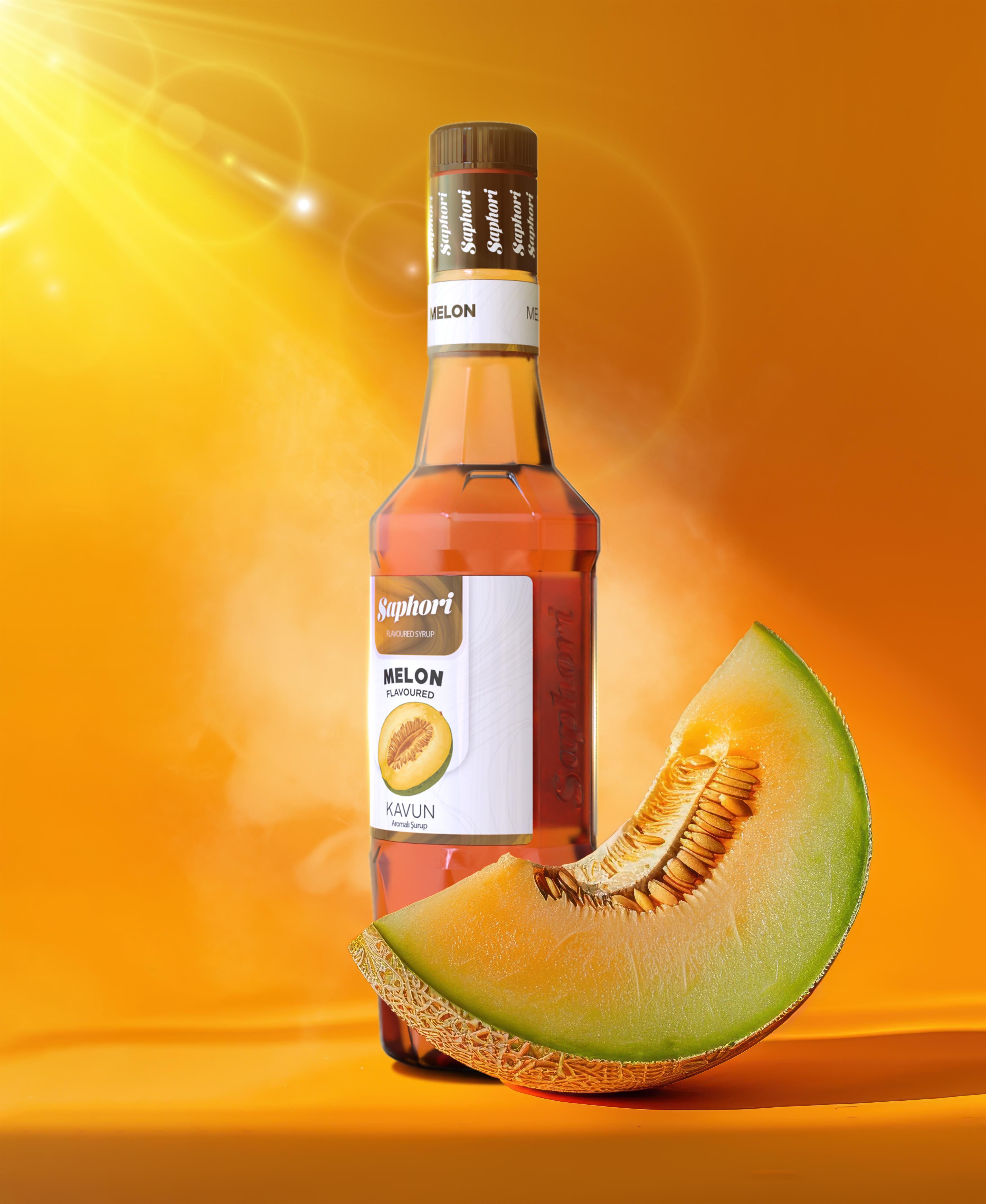 Saphori Kavun Aromalı Kokteyl Şurubu 700 ML