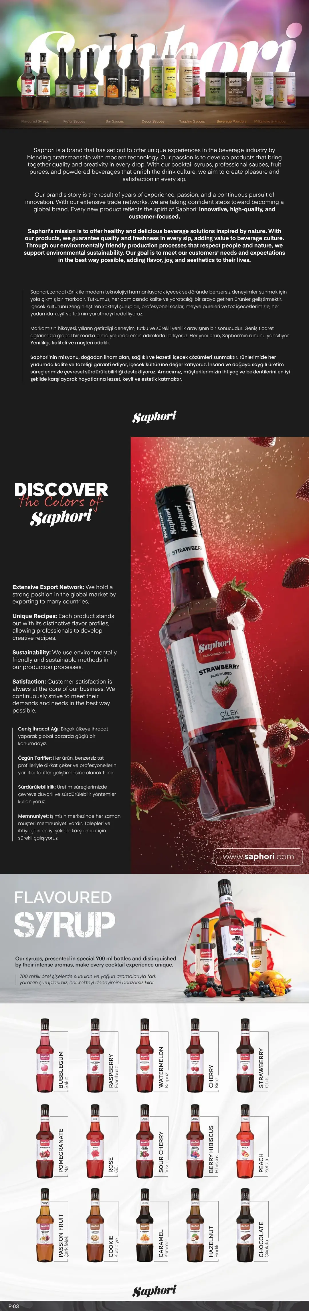 Saphori Katalog 2026 - Sayfa 5-7