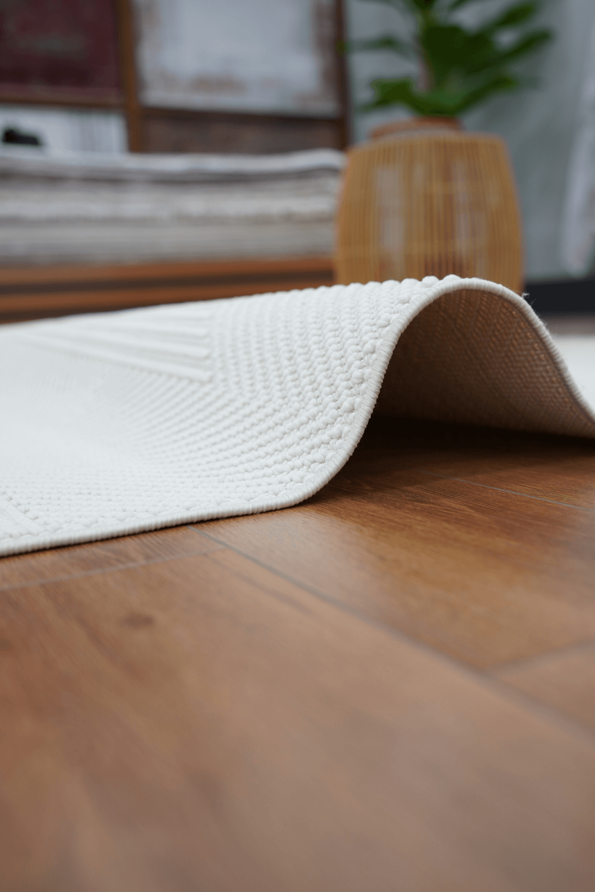 Vega 1454 Krem Bukle Yumuşak Dokulu Salon Mutfak Oturma Odası Makine Halısı Koridor Kesme Yolluk