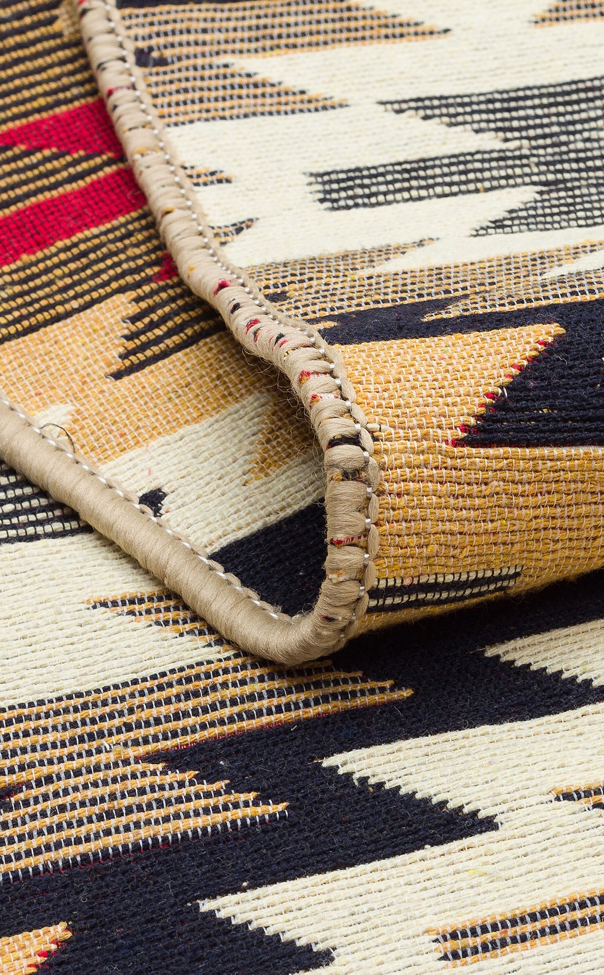 Arya 33 Kırmızı Yıkanabilen Çift Taraflı Kilim