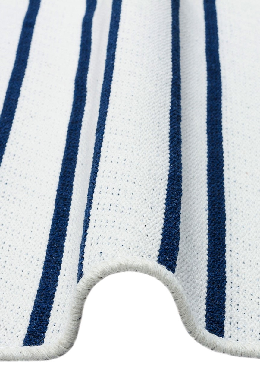 Arya 14 Mavi Yıkanabilen Çift Taraflı Kilim