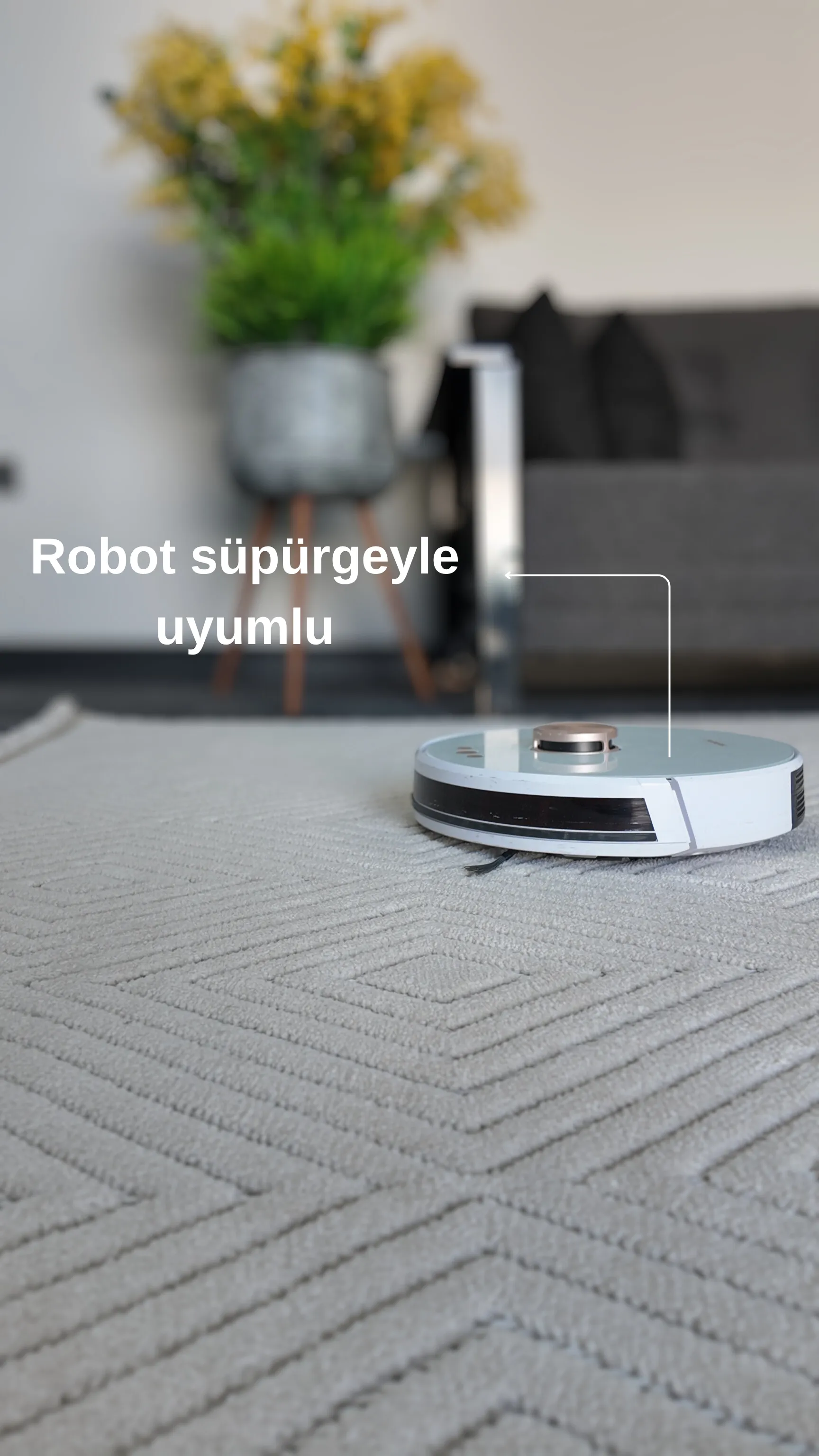 Prag 9208 Bej Bukle Yumuşak Dokulu Halı