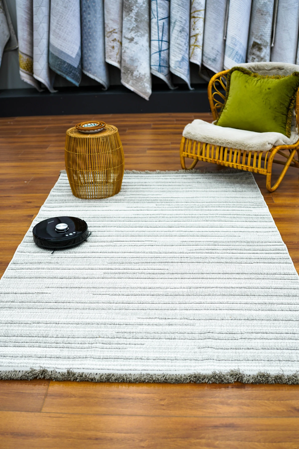 Vega 1457 Gri Bukle Yumuşak Dokulu Salon Mutfak Oturma Odası Makine Halısı Koridor Kesme Yolluk