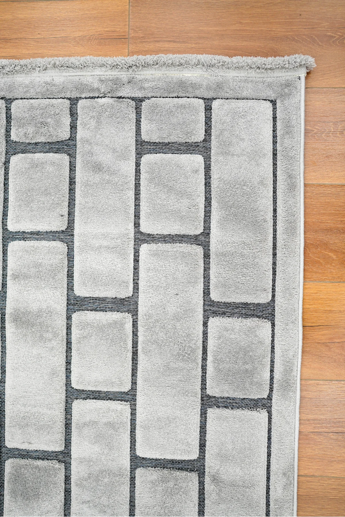 İndus 8008 Gri Bukle Yumuşak Dokulu Salon Mutfak Oturma Odası Makine Halısı Koridor Kesme Yolluk