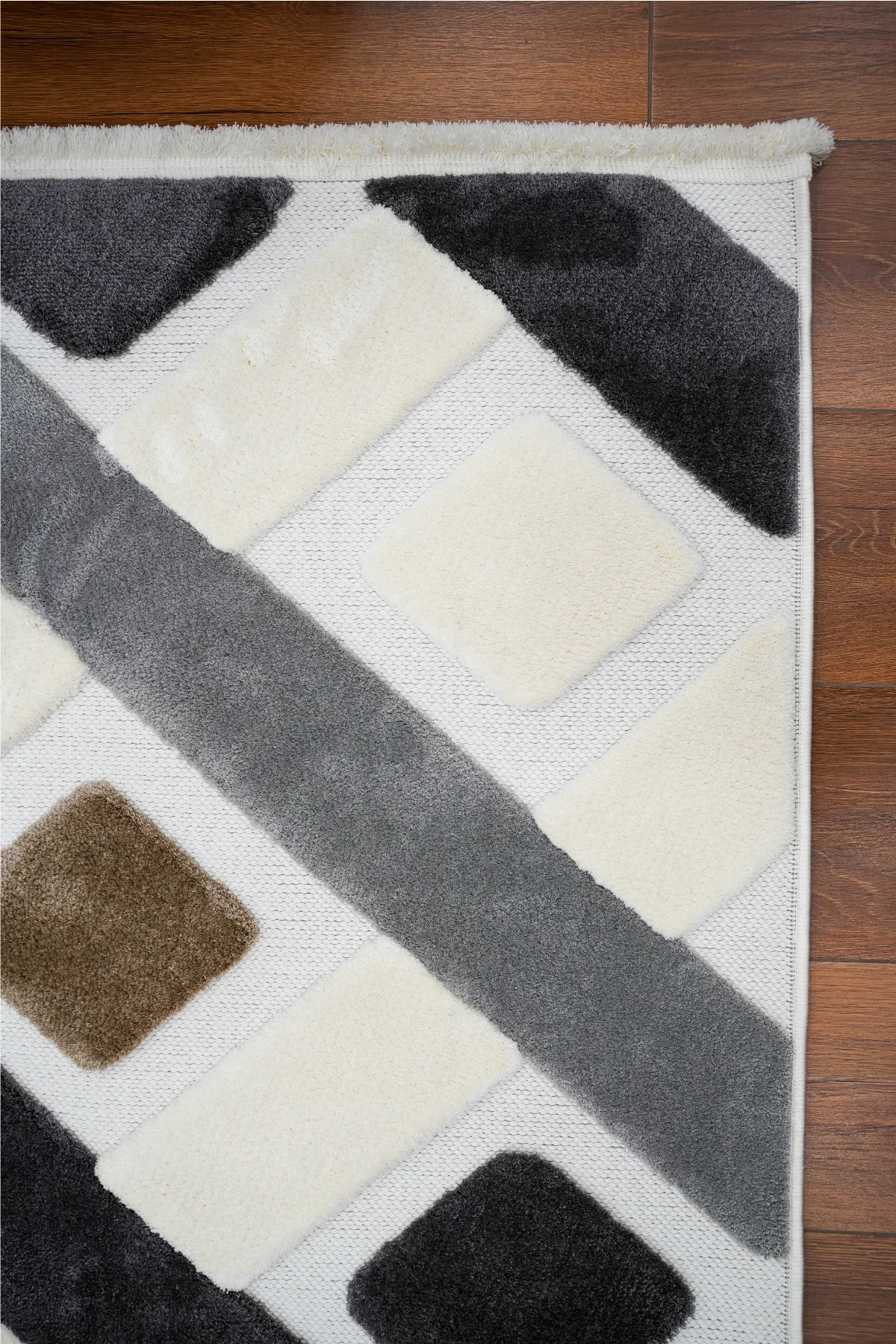 İndus 8002 Krem Bukle Yumuşak Dokulu Salon Mutfak Oturma Odası Makine Halısı Koridor Kesme Yolluk