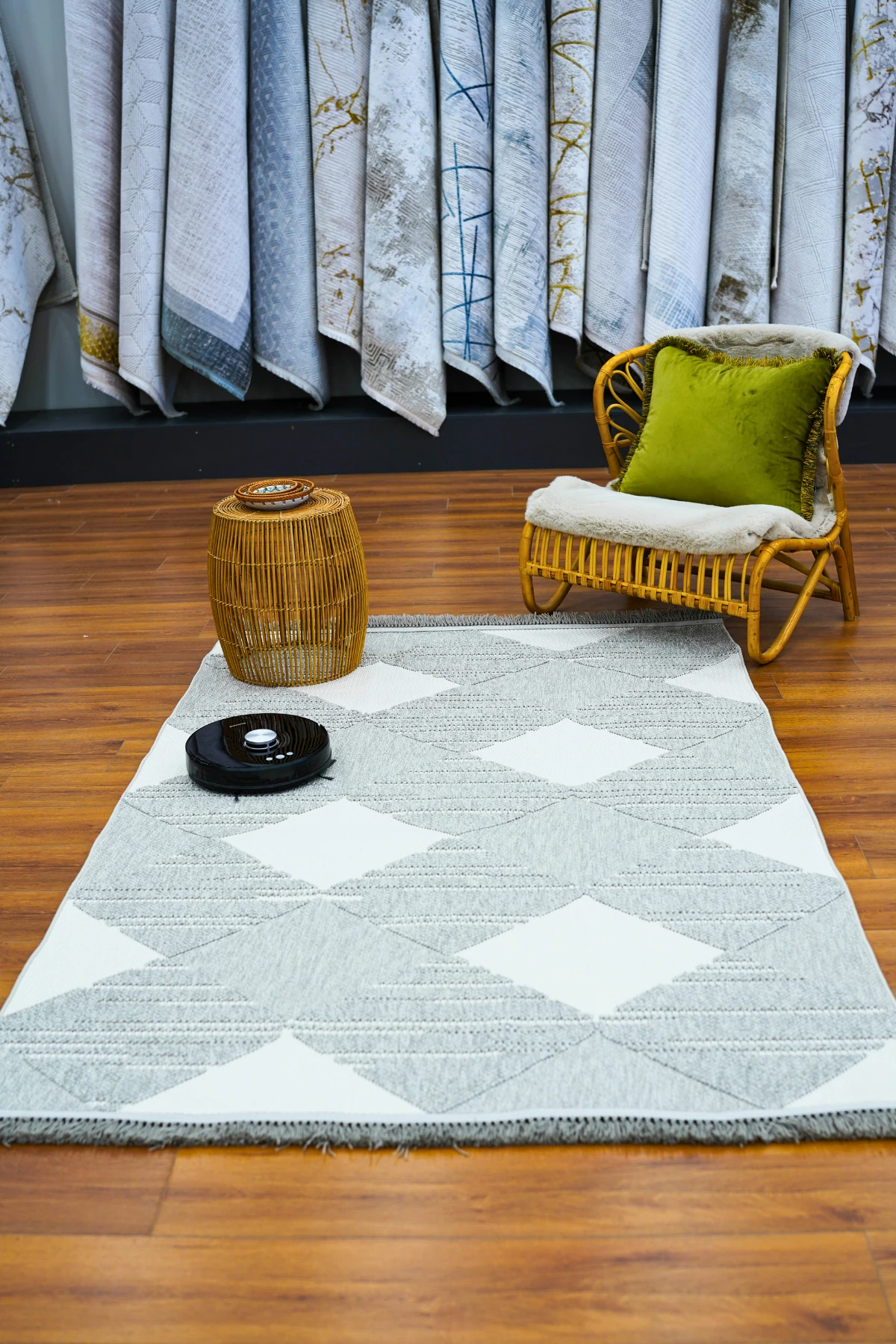 Vega 1458 Gri Bukle Yumuşak Dokulu Salon Mutfak Oturma Odası Makine Halısı Koridor Kesme Yolluk