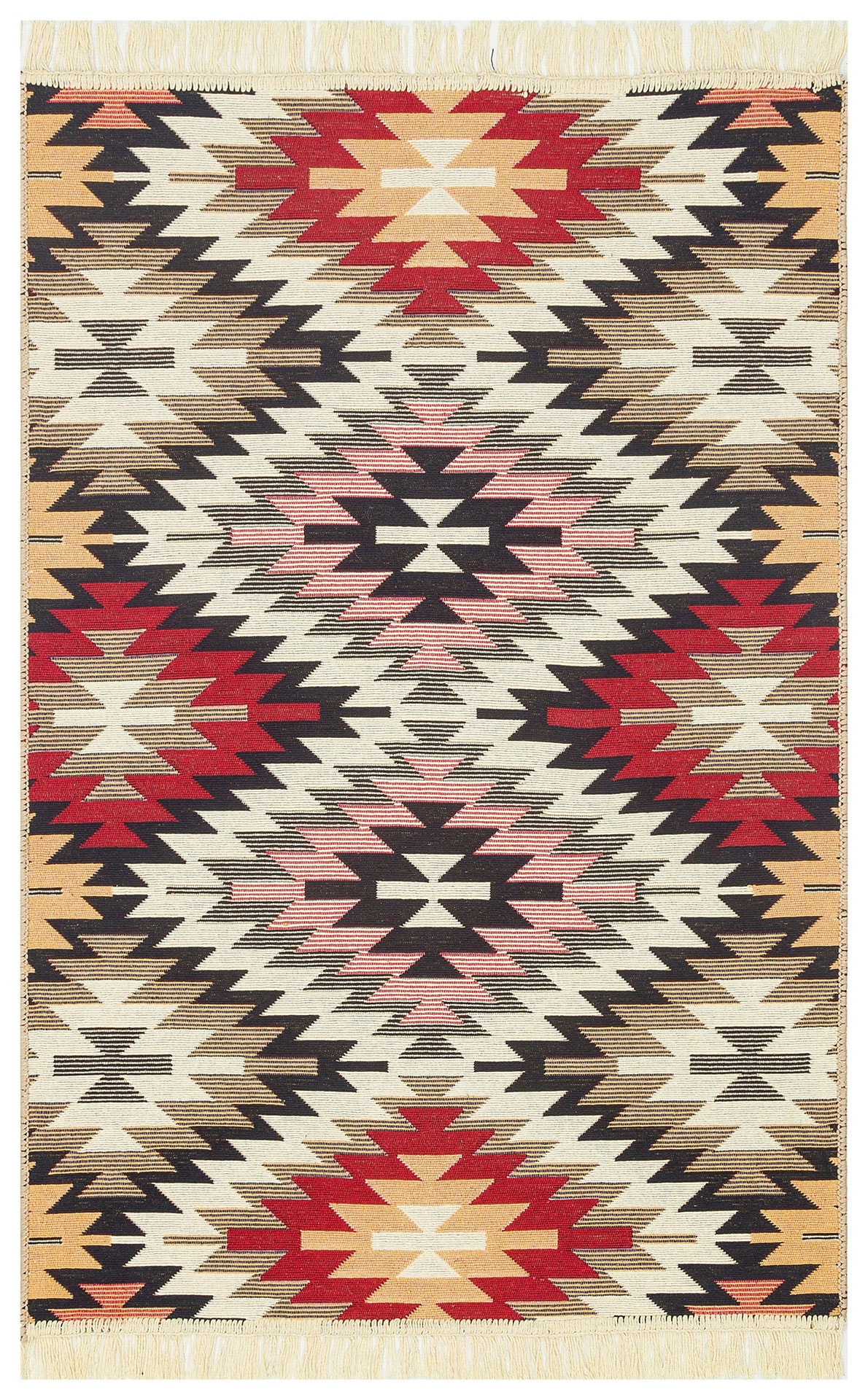 Arya 33 Kırmızı Yıkanabilen Çift Taraflı Kilim