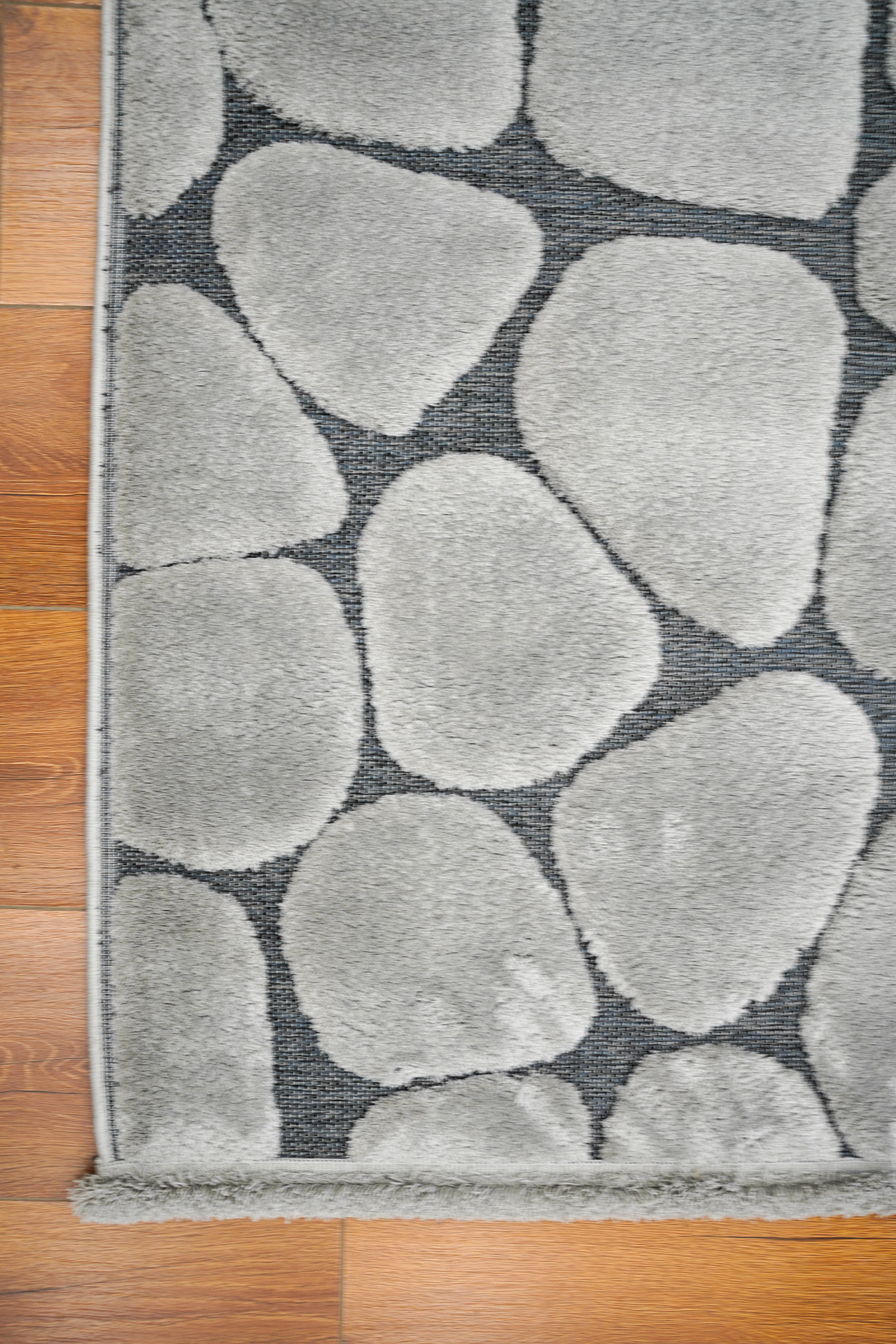 İndus 8001 Gri Bukle Yumuşak Dokulu Salon Mutfak Oturma Odası Makine Halısı Koridor Kesme Yolluk