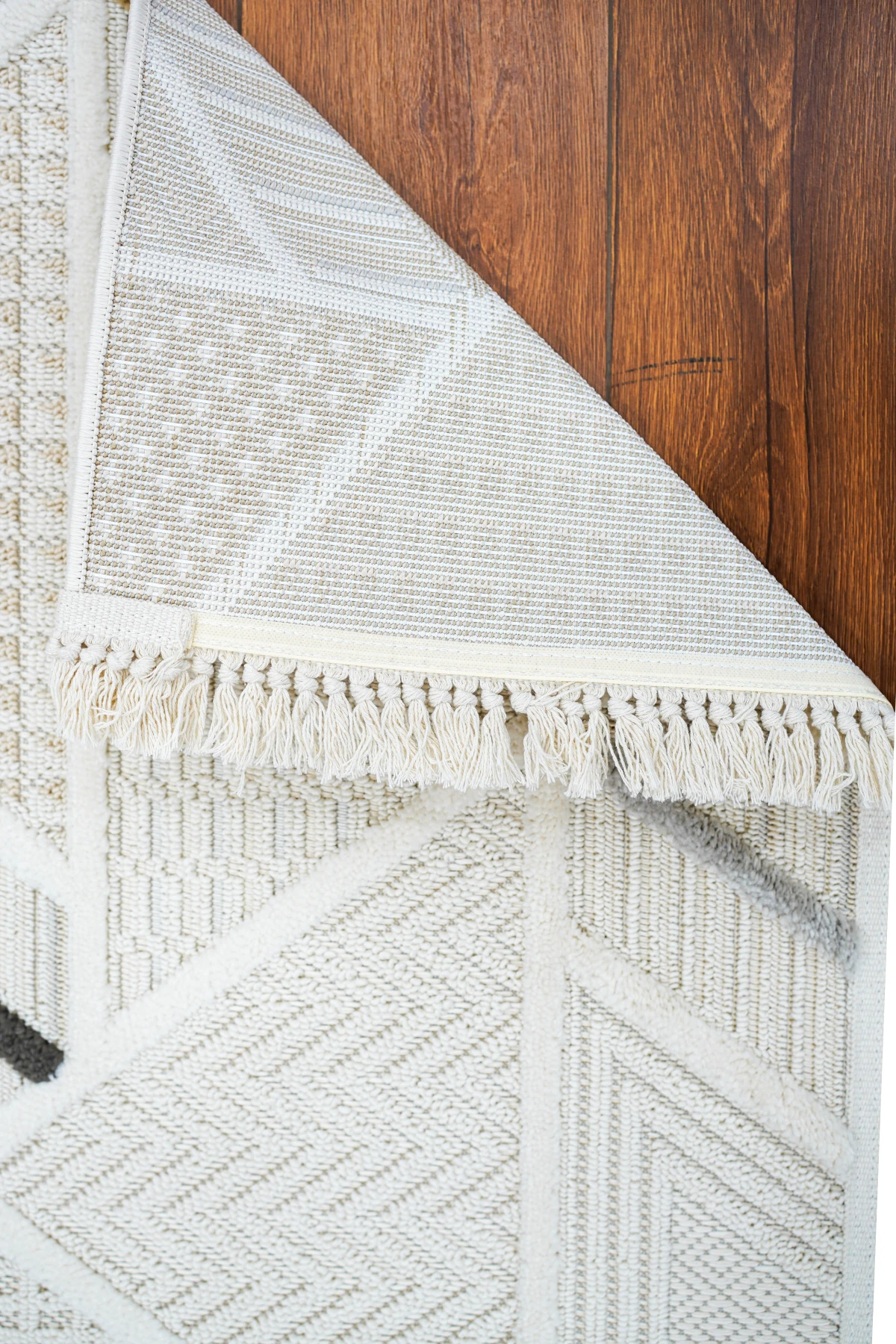 Bonn 8805 Krem Bukle Yumuşak Dokulu Salon Mutfak Oturma Odası Makine Halısı Koridor Kesme Yolluk