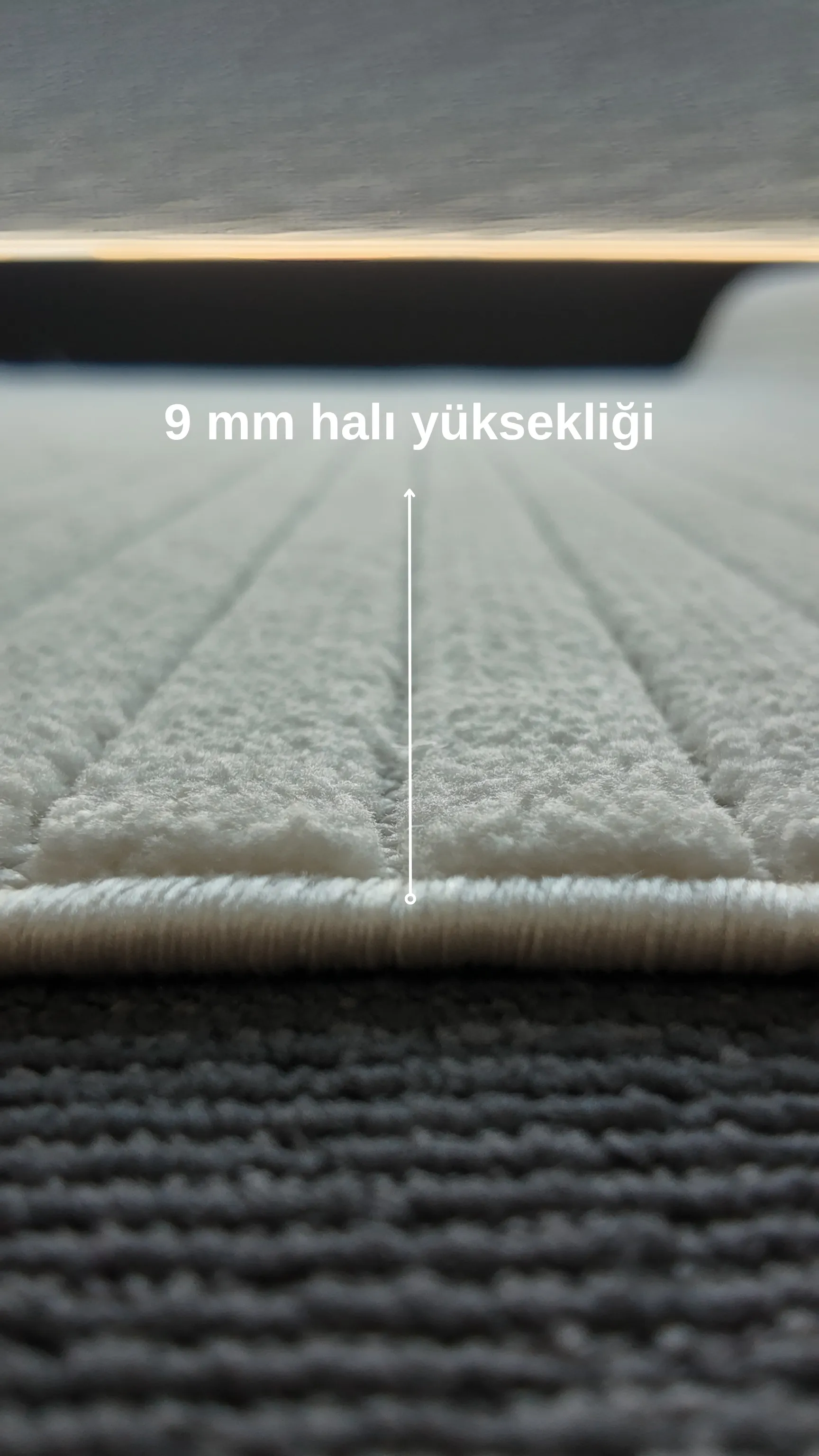 Prag 9215 Açık Gri Bukle Yumuşak Dokulu Salon Mutfak Oturma Odası Makine Halısı Koridor Kesme Yolluk