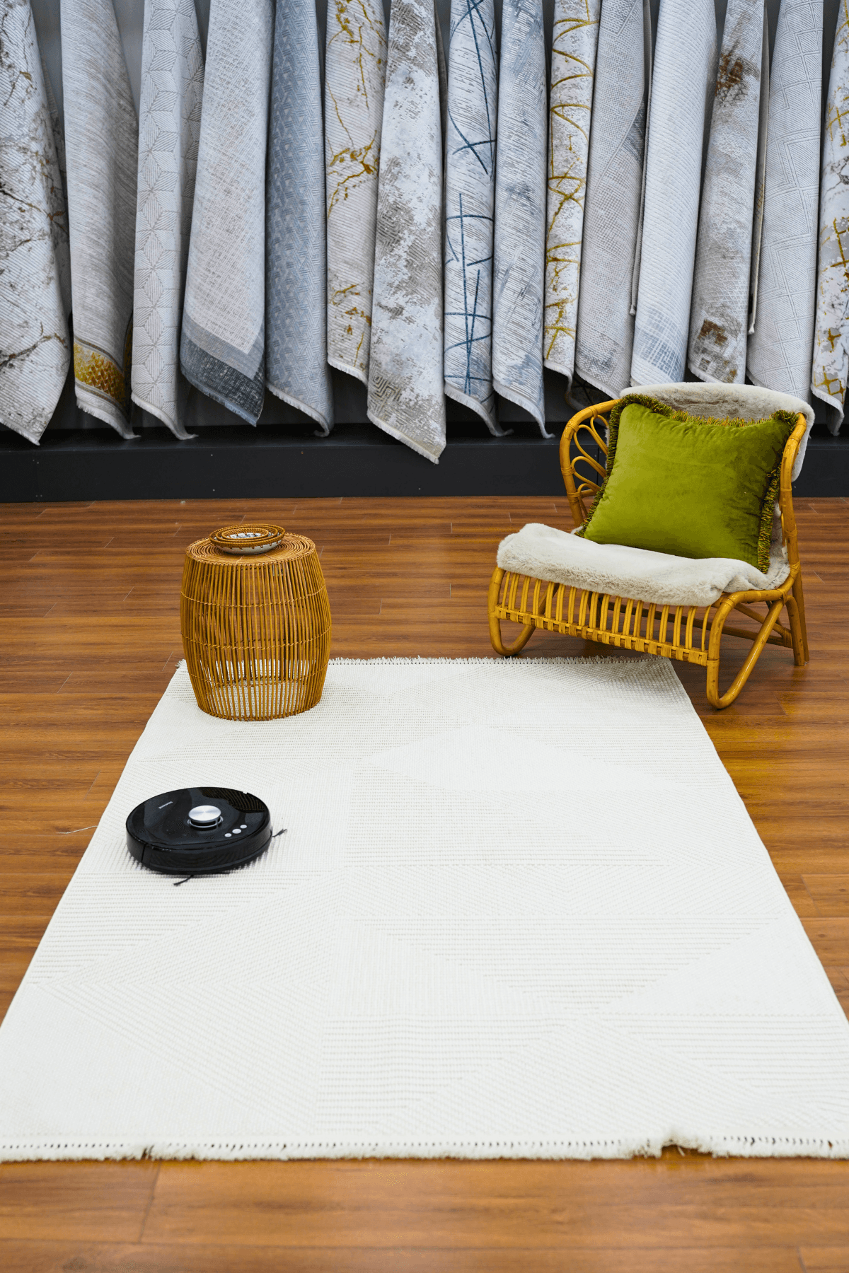 Vega 1454 Krem Bukle Yumuşak Dokulu Salon Mutfak Oturma Odası Makine Halısı Koridor Kesme Yolluk