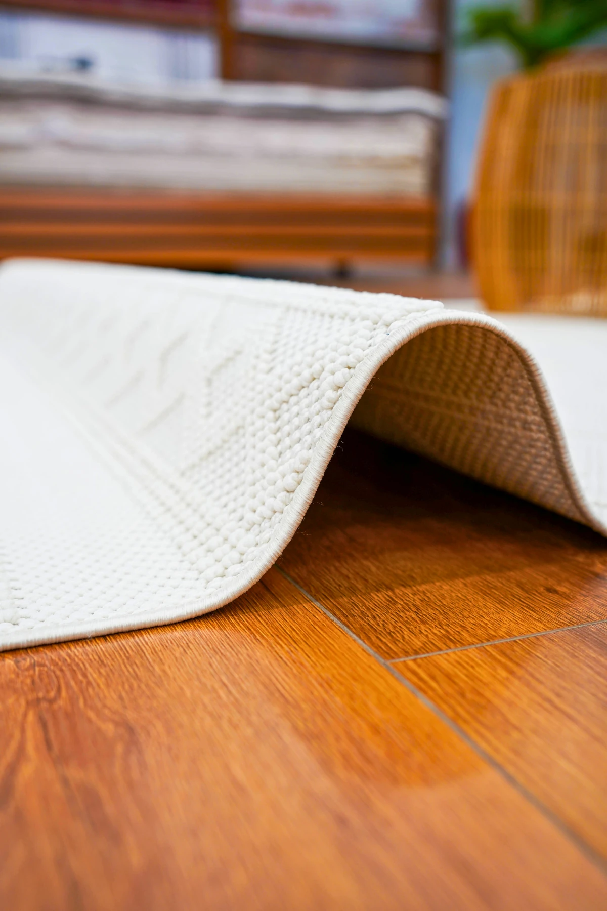 Vega 1459 Krem Bukle Yumuşak Dokulu Salon Mutfak Oturma Odası Makine Halısı Koridor Kesme Yolluk