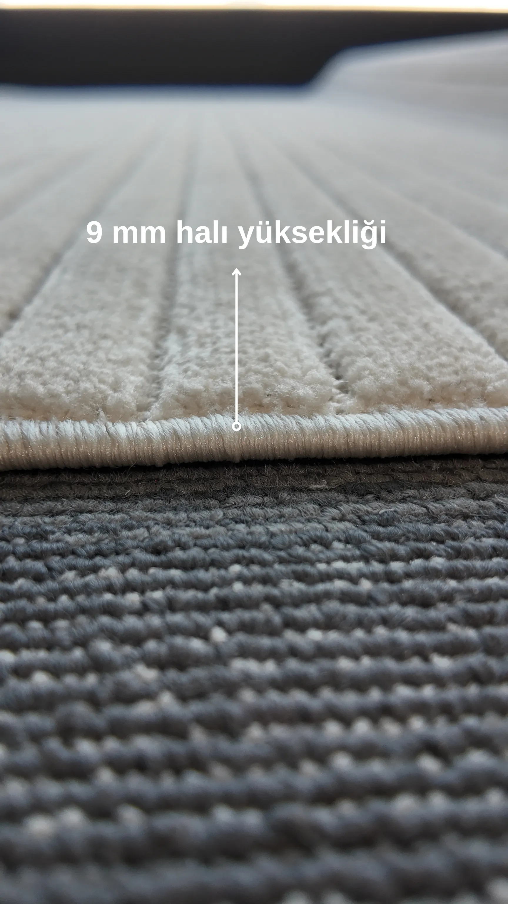 Prag 9216 Bej Bukle Yumuşak Dokulu Salon Mutfak Oturma Odası Makine Halısı Koridor Kesme Yolluk