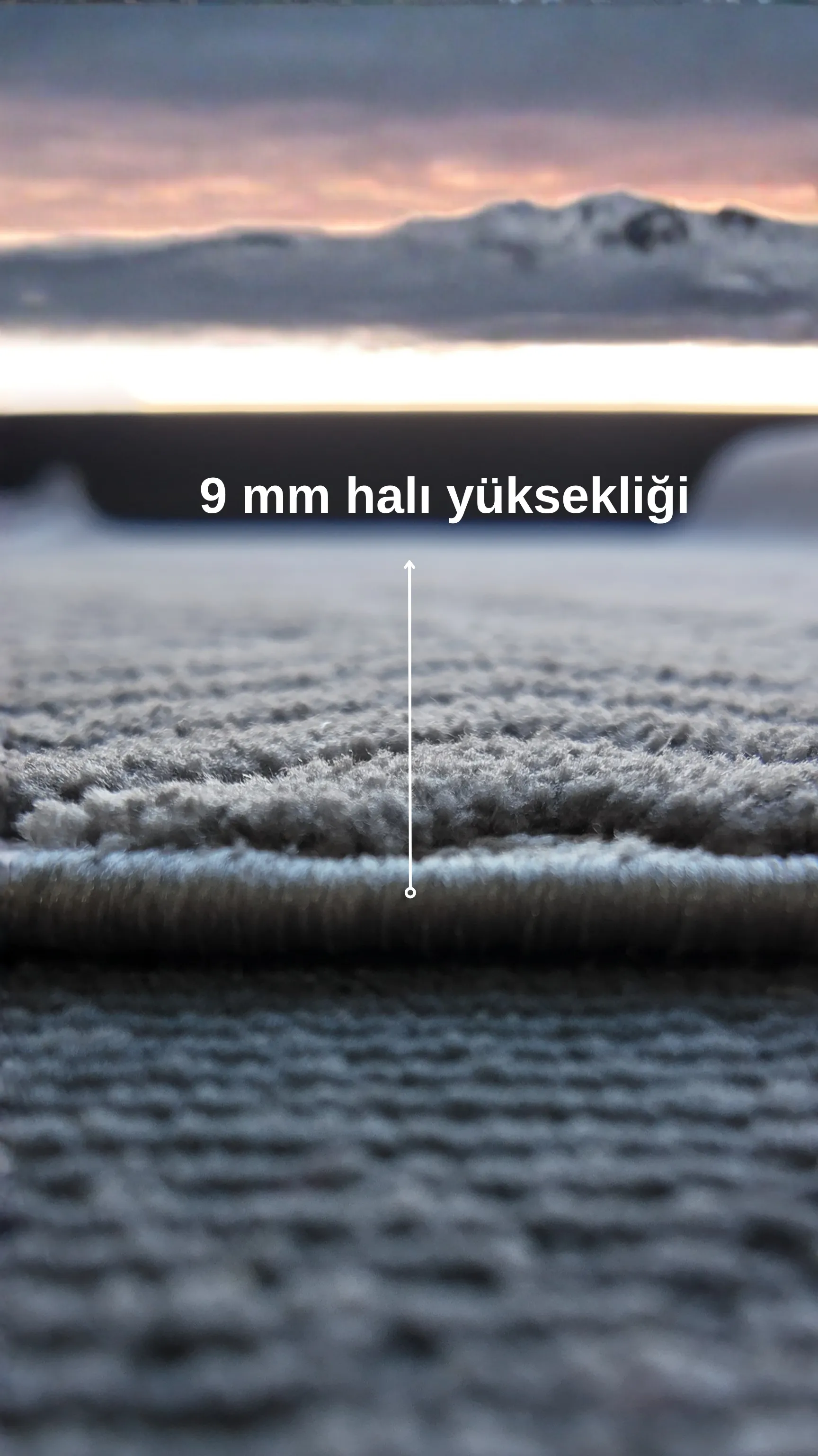 Prag 9206 Koyu Gri Bukle Yumuşak Dokulu Salon Mutfak Oturma Odası Makine Halısı Koridor Kesme Yolluk