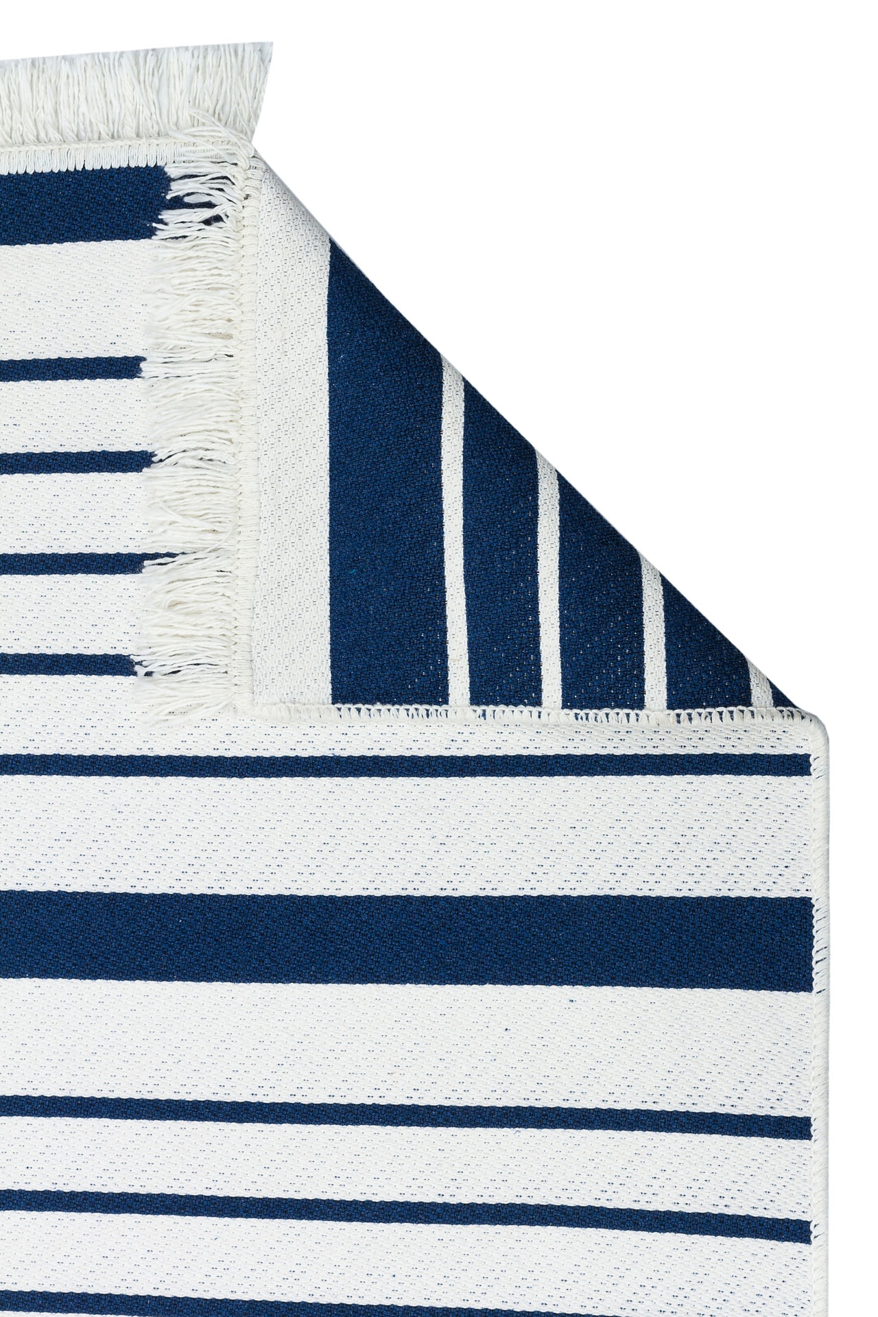 Arya 14 Mavi Yıkanabilen Çift Taraflı Kilim