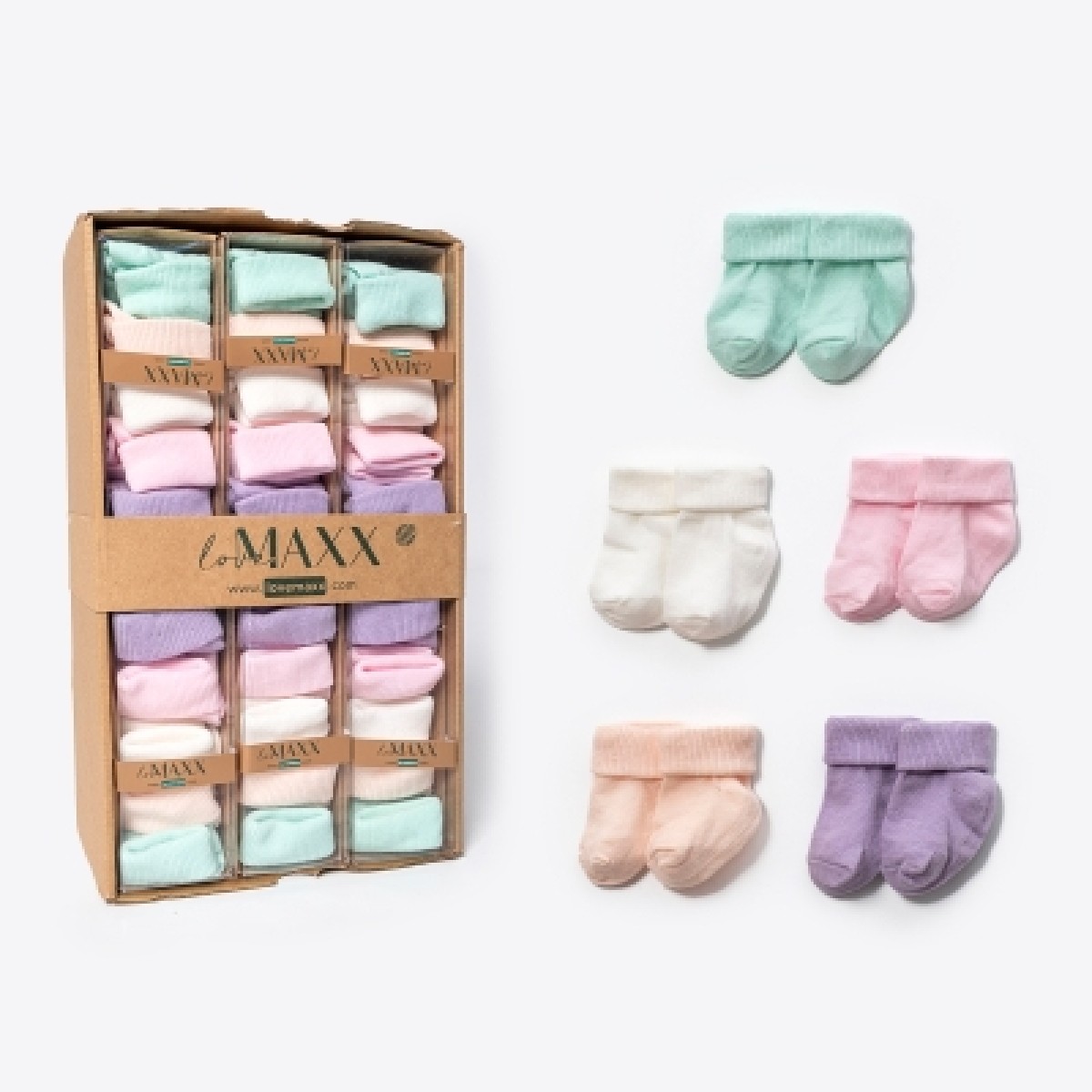 LOVEMAXX 5'Lİ KIZ ÇORAP SET