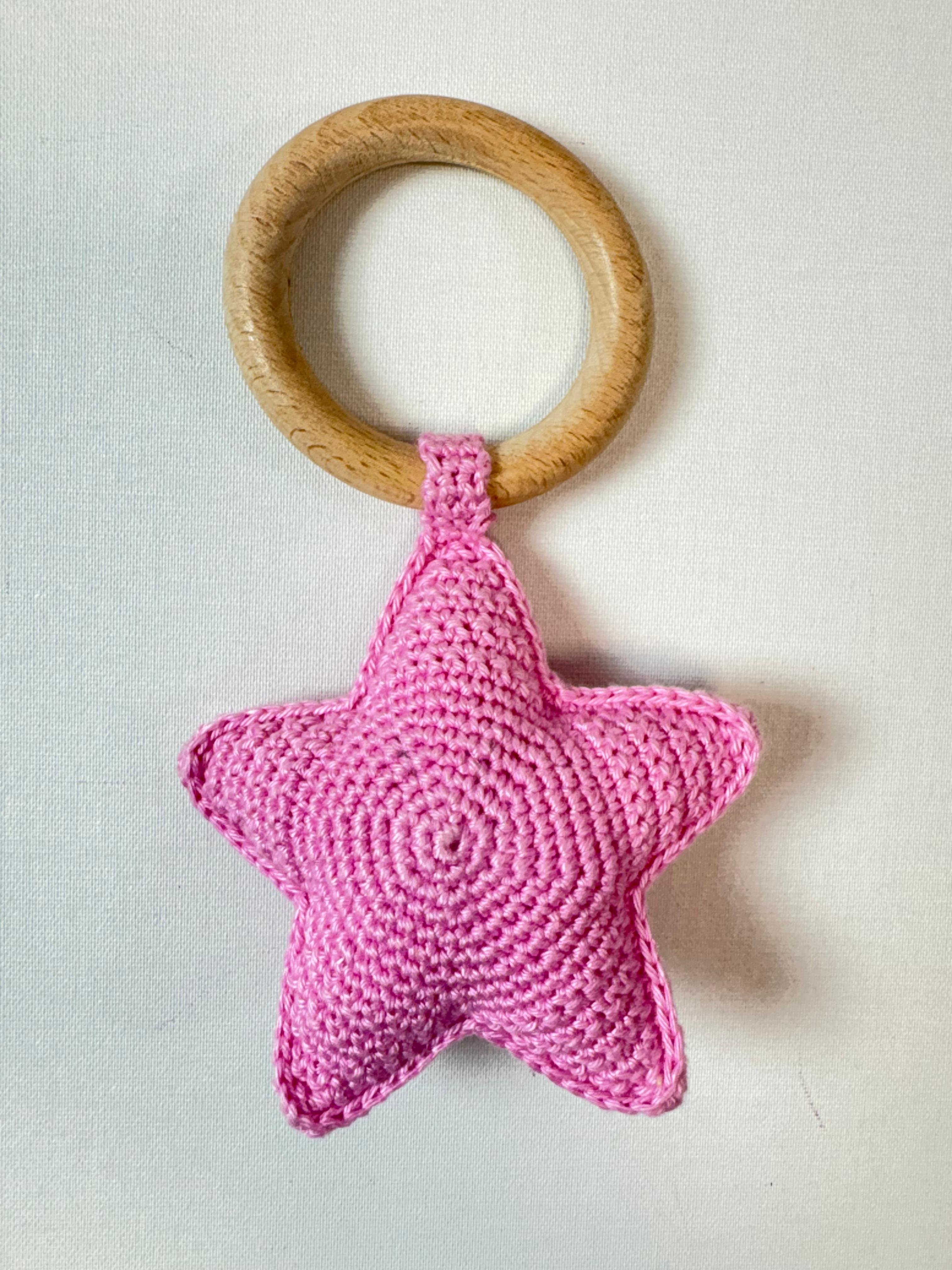 TOMEA TOYS - PEMBE YILDIZ DİŞ KAŞIYICI