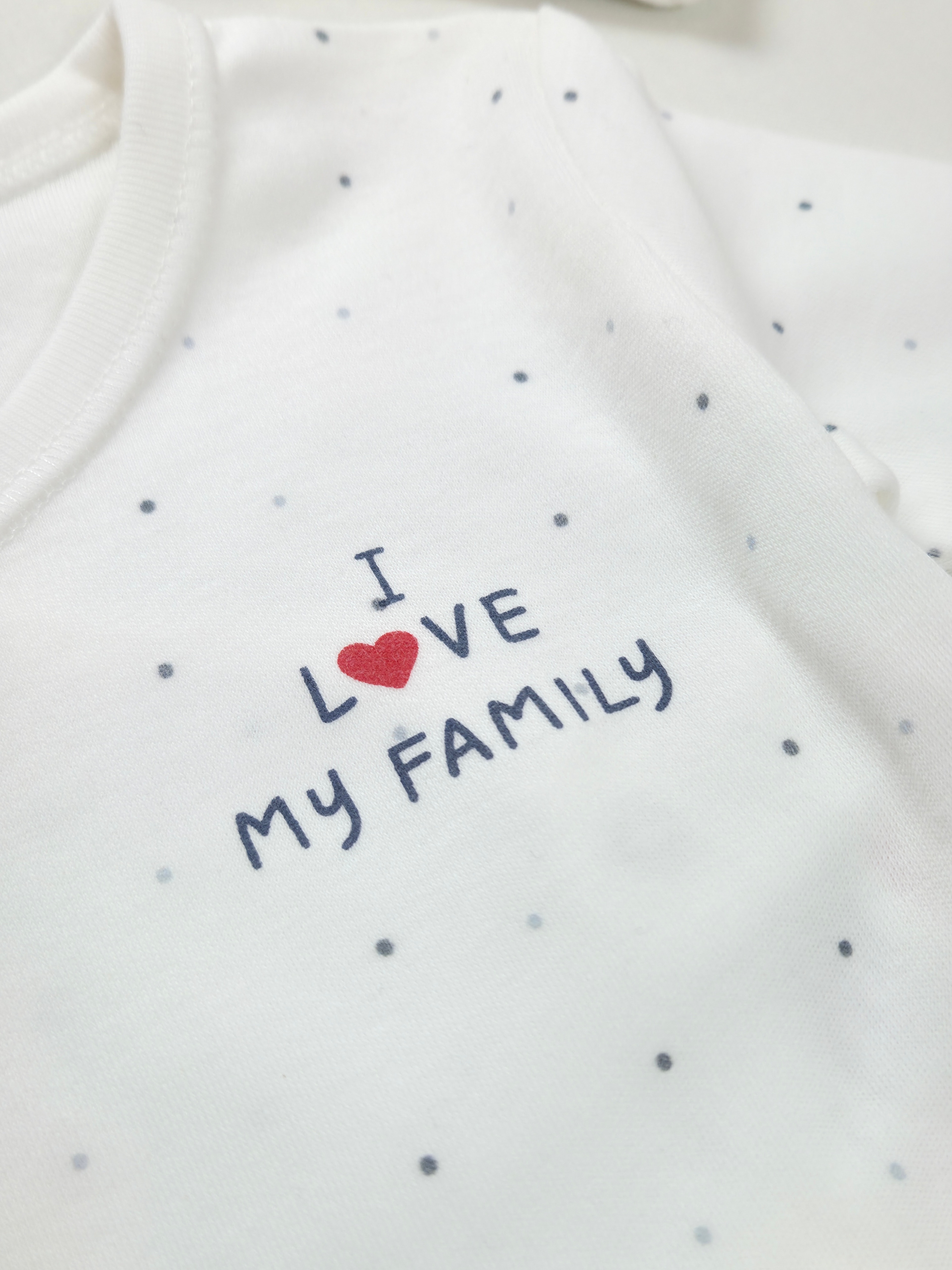 I Love My Family 5'li %100 Pamuk Hastane Çıkışı Set
