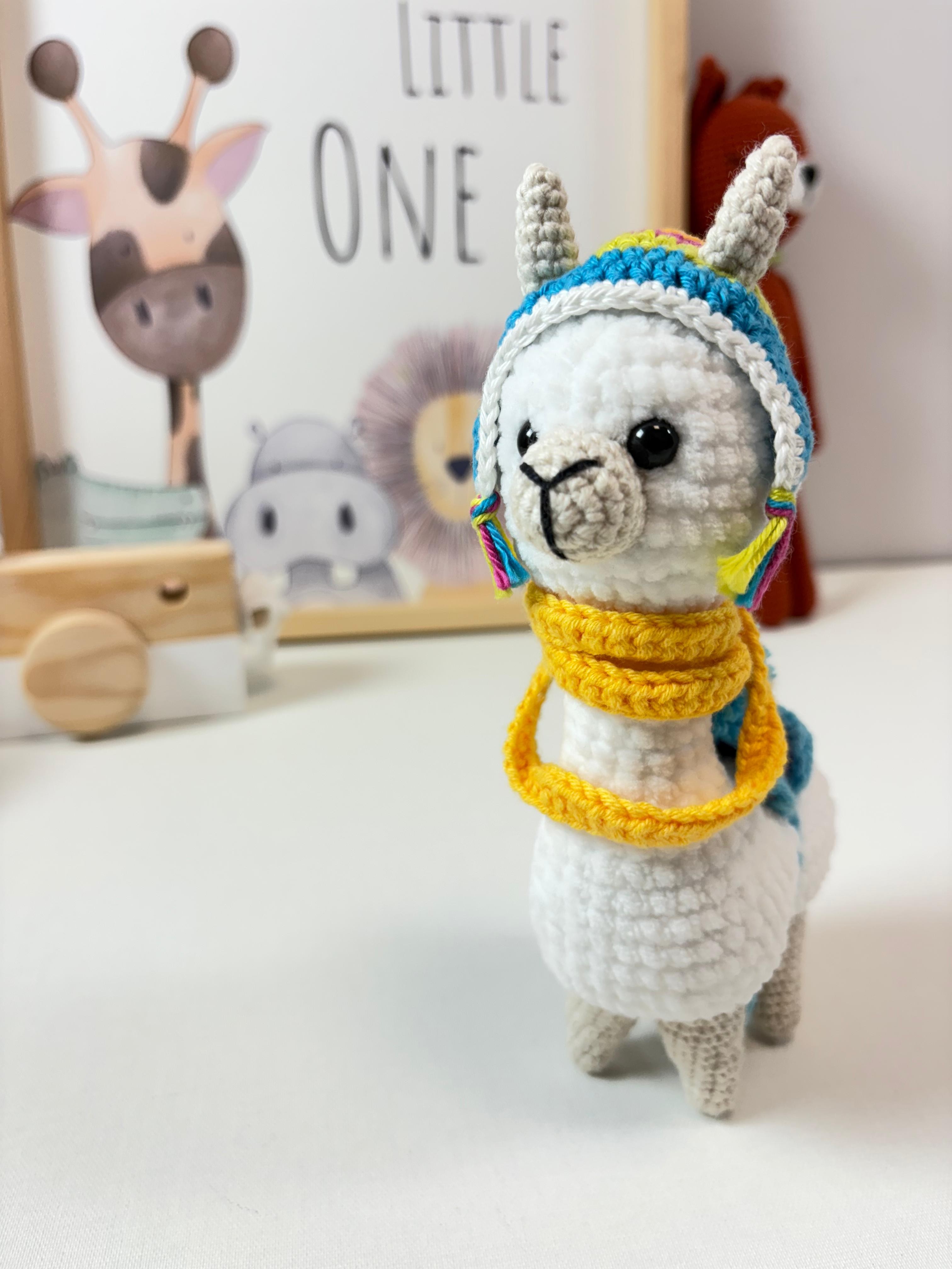TOMEA TOYS - RENKLİ LAMA OYUNCAK