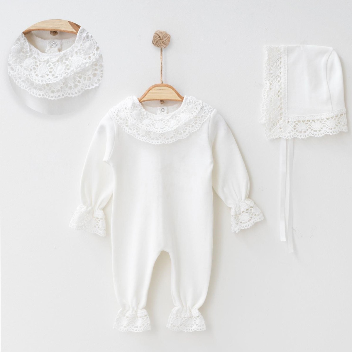 OBABY KIZ 0/3-0/3-3/6 AY DANTELLİ