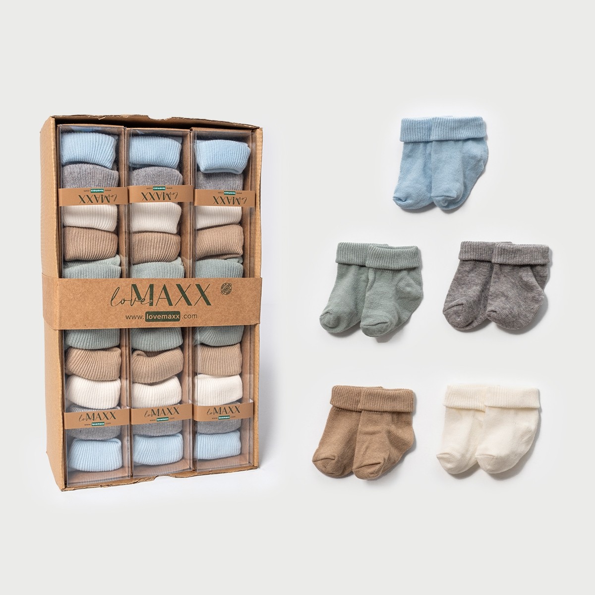 LOVEMAXX 5'Lİ ERKEK ÇORAP SET