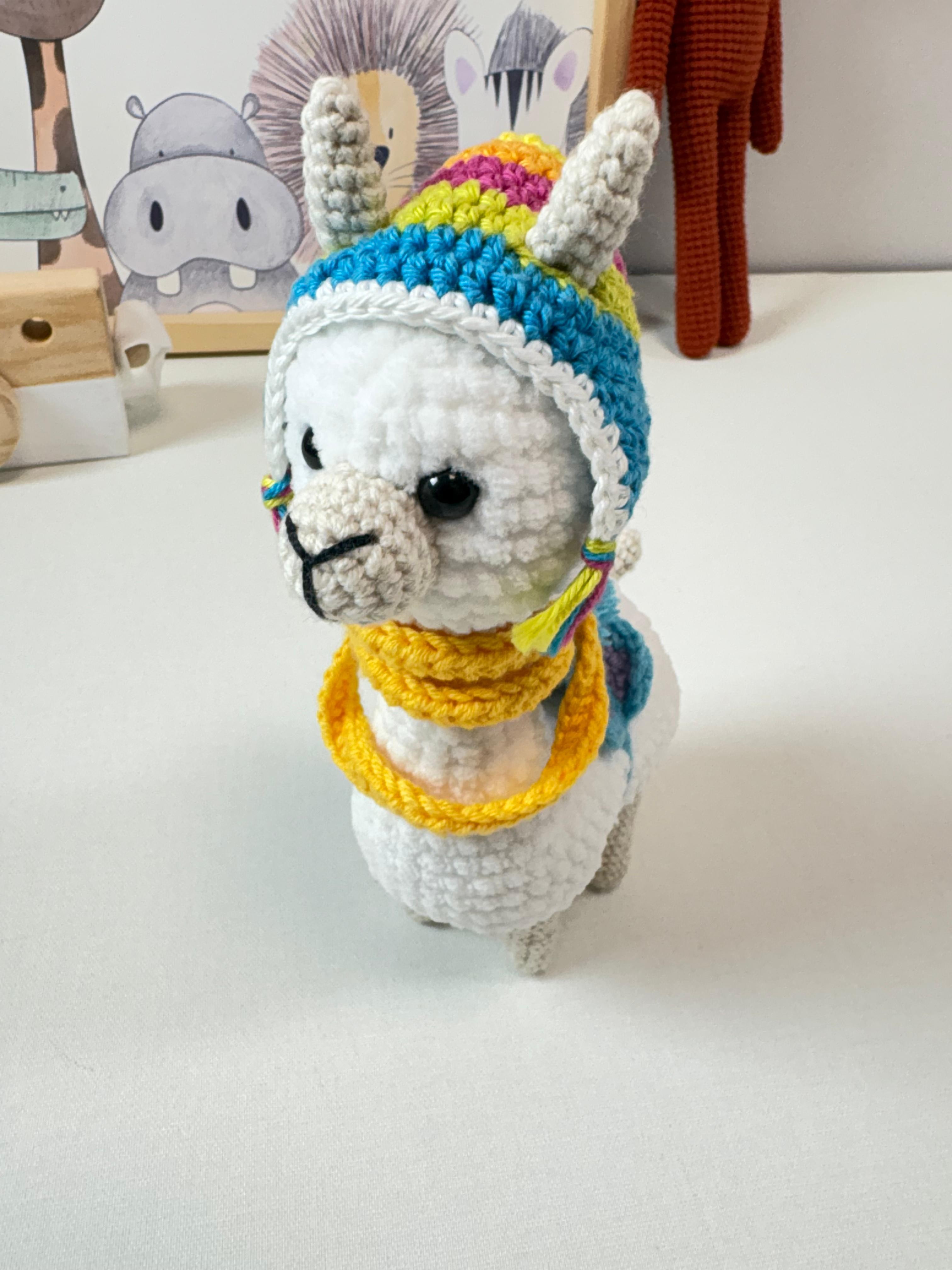 TOMEA TOYS - RENKLİ LAMA OYUNCAK