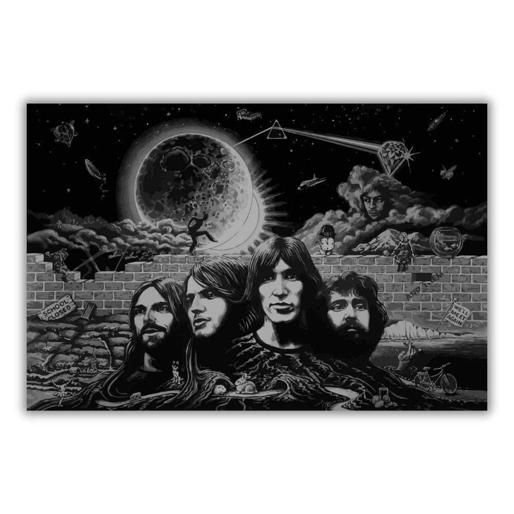 Pink Floyd Kanvas Tablo