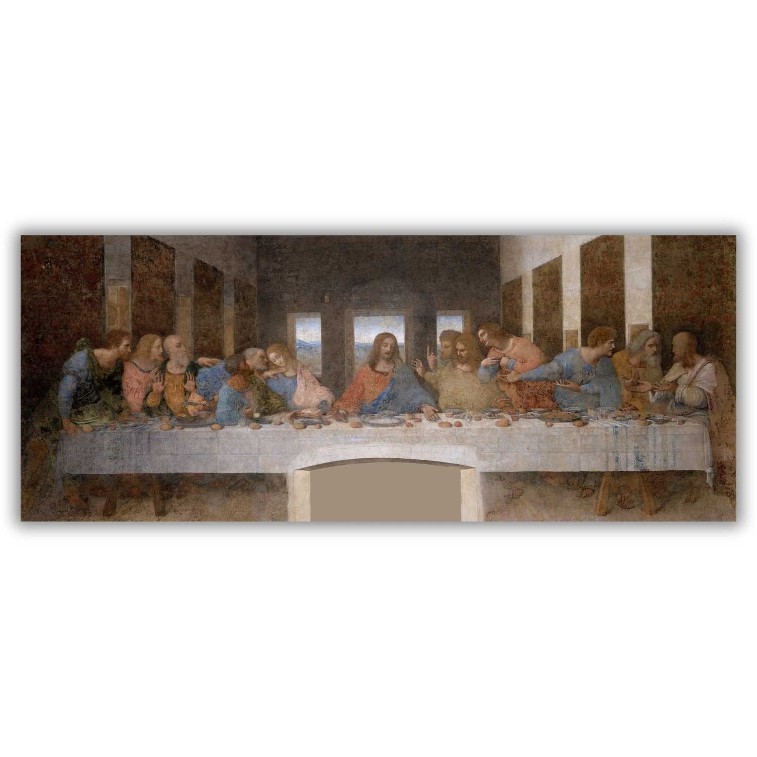 Son Akşam Yemeği Kanvas Tablo - Leonardo da Vinci