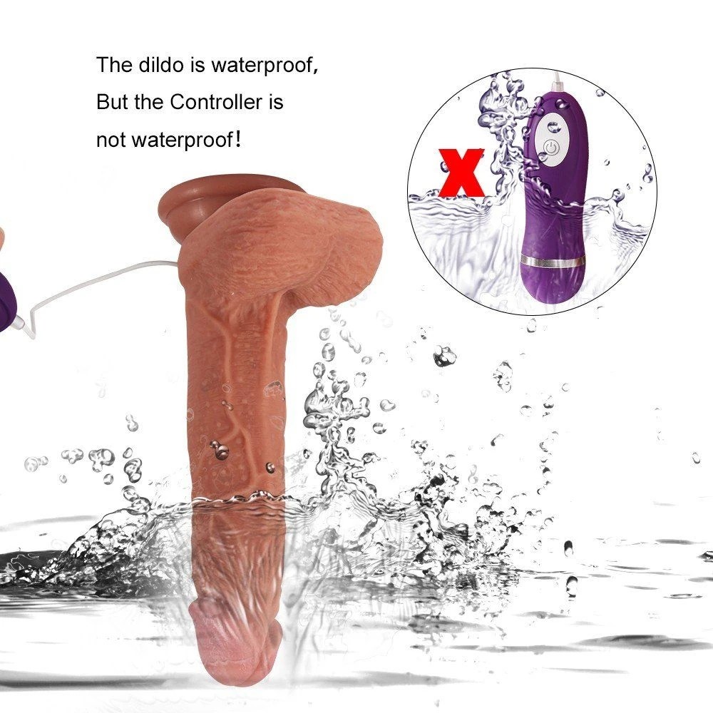 7" Ultra Realistic Vibrating Dildo with Suction Cup