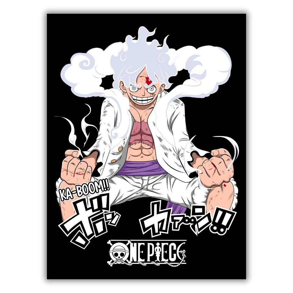 Luffy Gear 5 Kanvas Tablo - One Piece