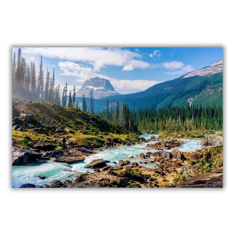 Yoho Ulusal Parkı Kanada Kanvas Tablo