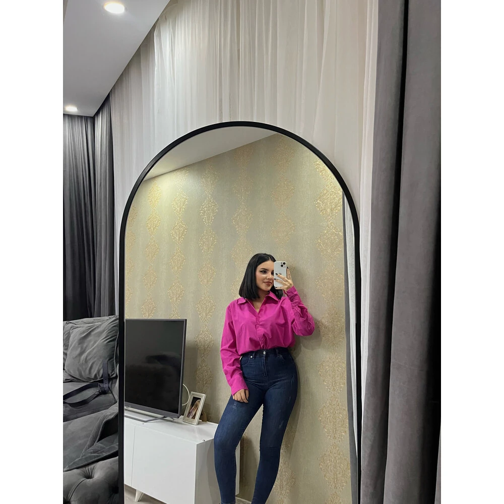 poplin gömlek pembe