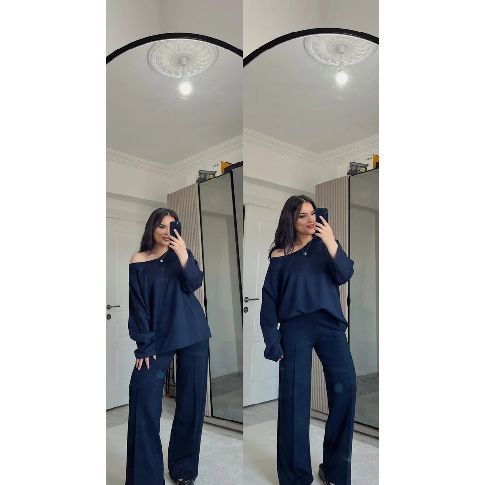 Modal salaş takım lacivert