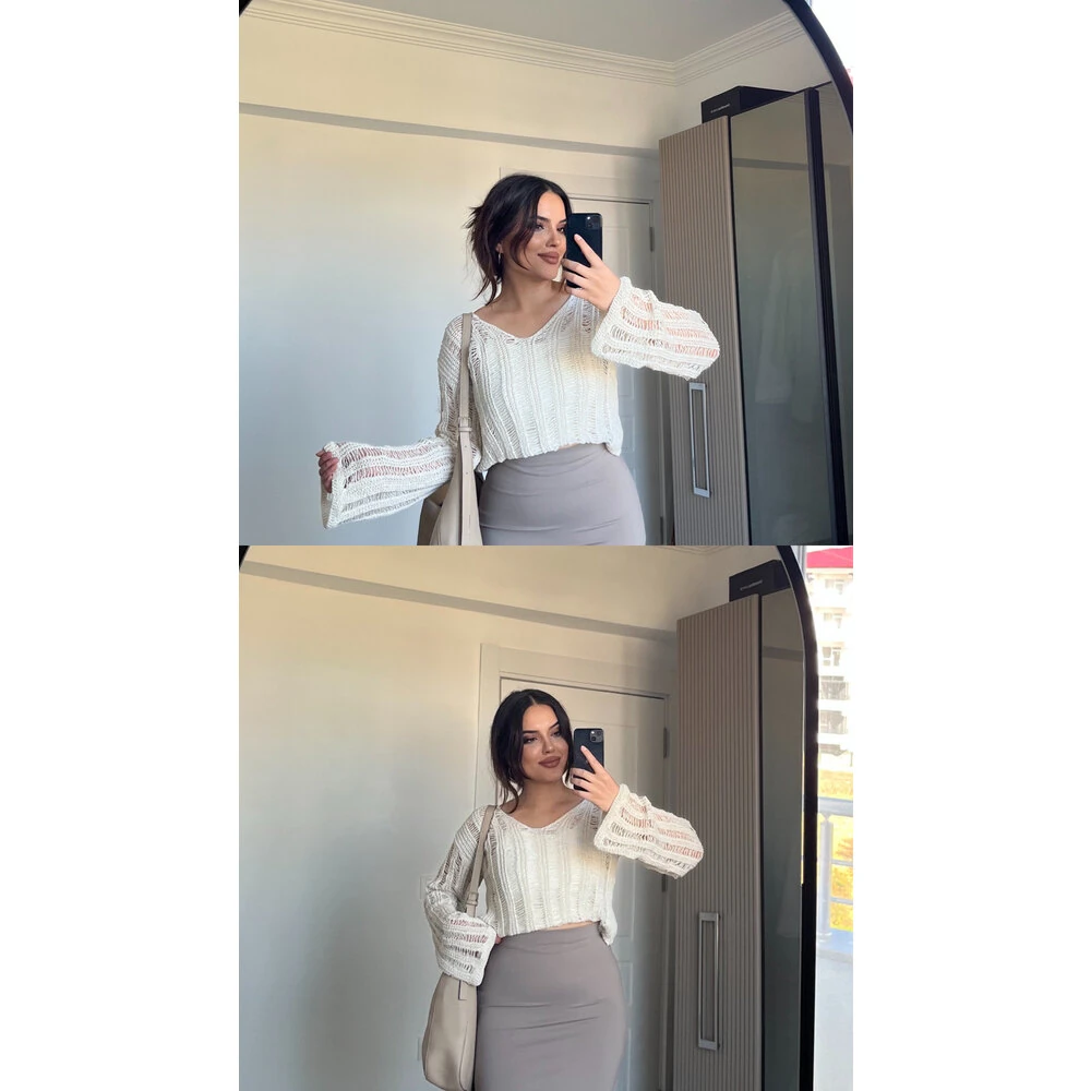 V yaka ajurlu kazak taş